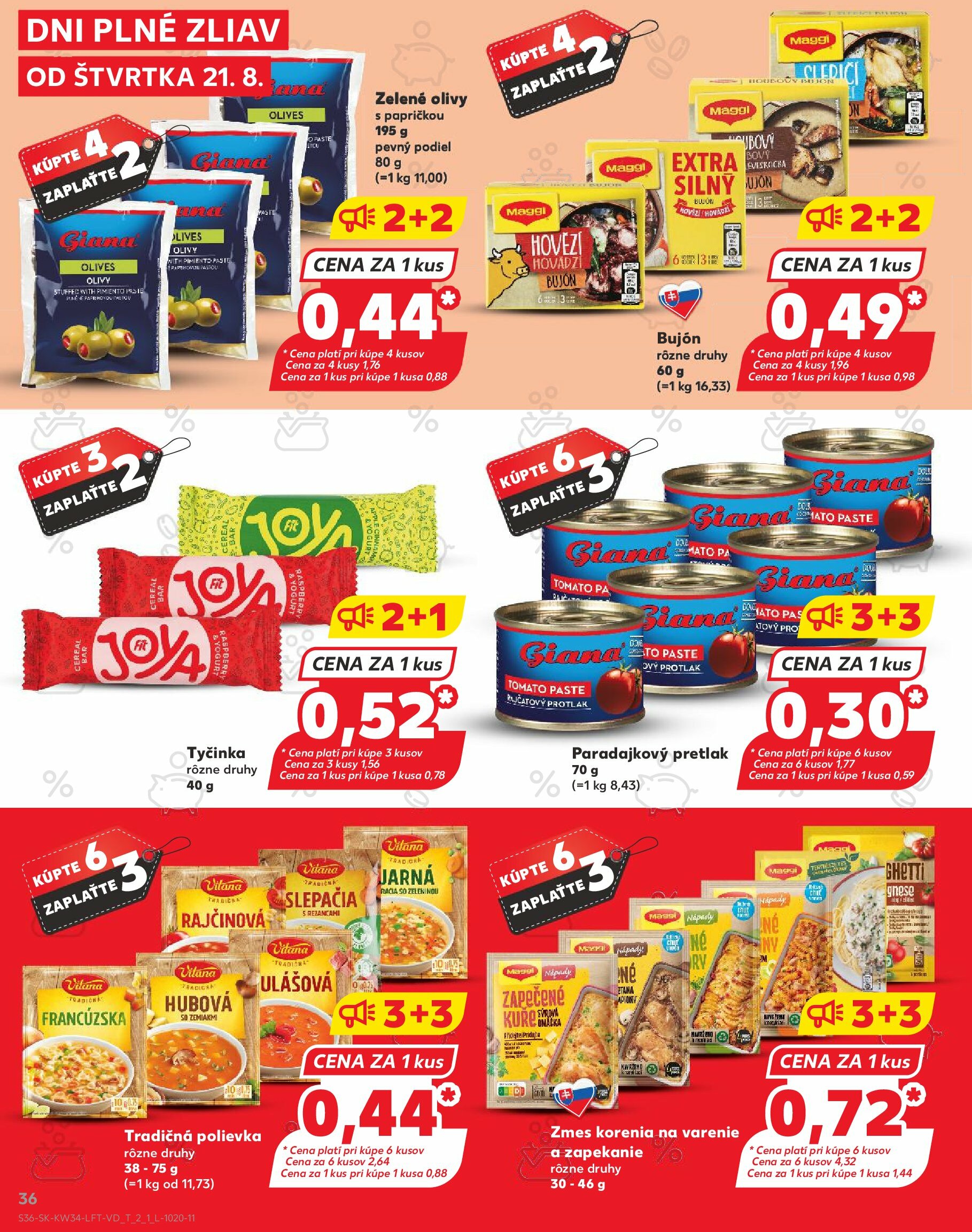 kaufland - Leták Kaufland platný od 21.08. do 27.08. - page: 36 kaufland - Leták Kaufland platný od 21.08. do 27.08. - page: 36