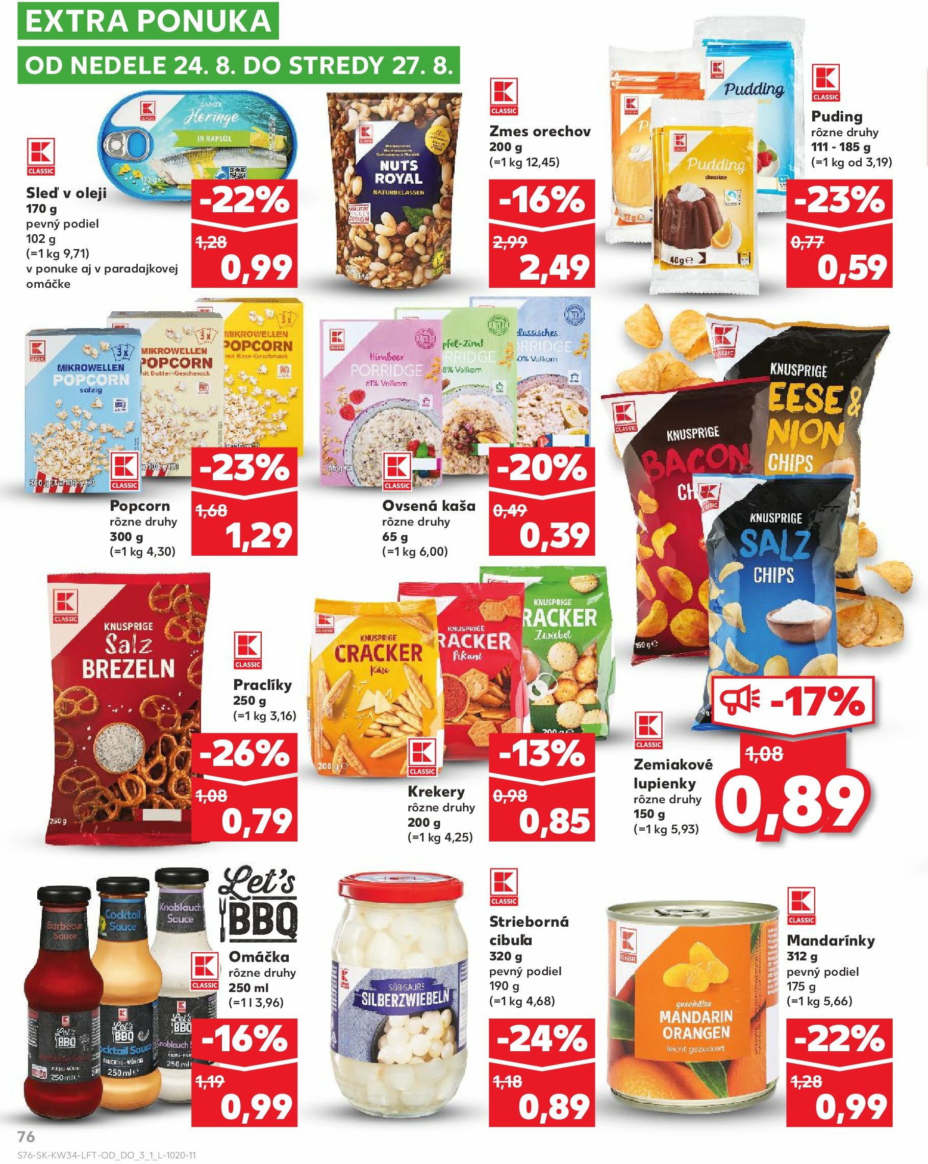 kaufland - Leták Kaufland platný od 21.08. do 27.08. - page: 76 kaufland - Leták Kaufland platný od 21.08. do 27.08. - page: 76