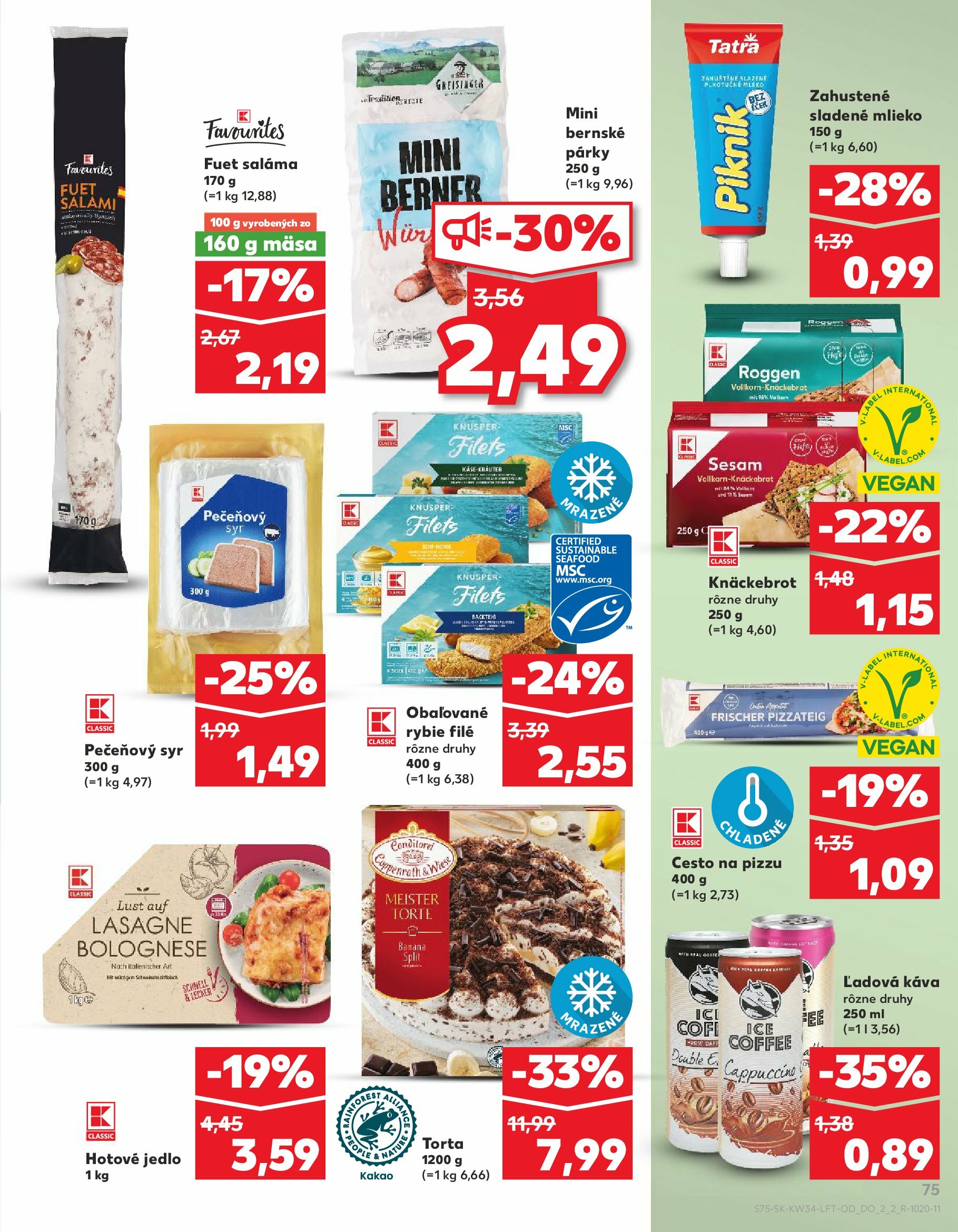 kaufland - Leták Kaufland platný od 21.08. do 27.08. - page: 75 kaufland - Leták Kaufland platný od 21.08. do 27.08. - page: 75