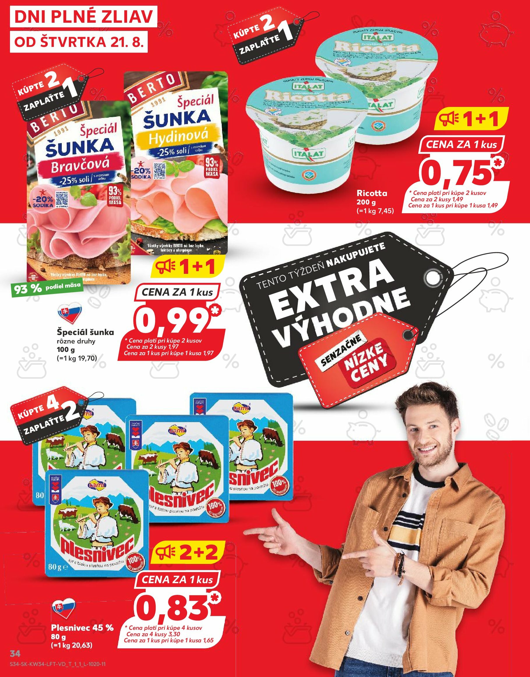 kaufland - Leták Kaufland platný od 21.08. do 27.08. - page: 34 kaufland - Leták Kaufland platný od 21.08. do 27.08. - page: 34