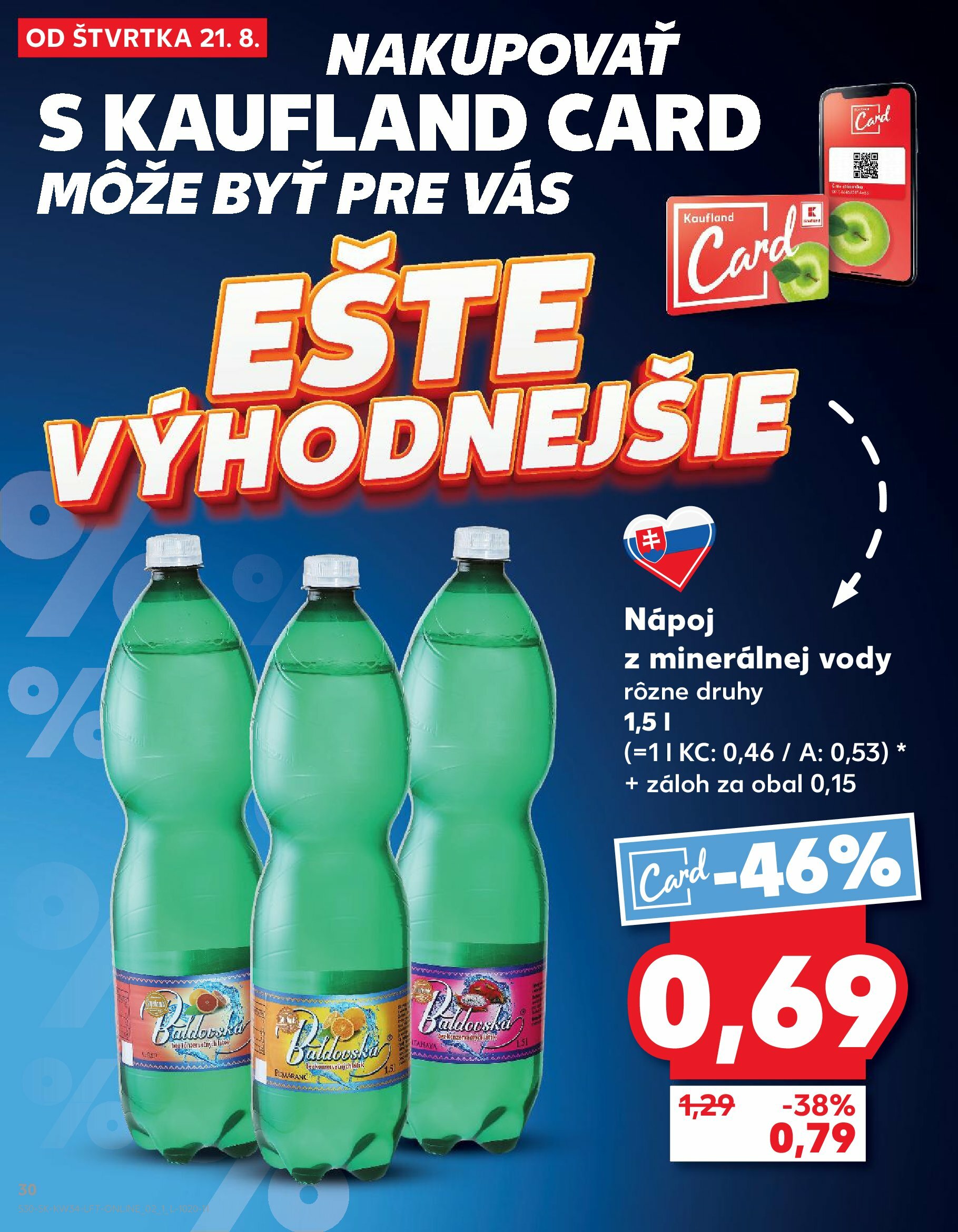 kaufland - Leták Kaufland platný od 21.08. do 27.08. - page: 30 kaufland - Leták Kaufland platný od 21.08. do 27.08. - page: 30