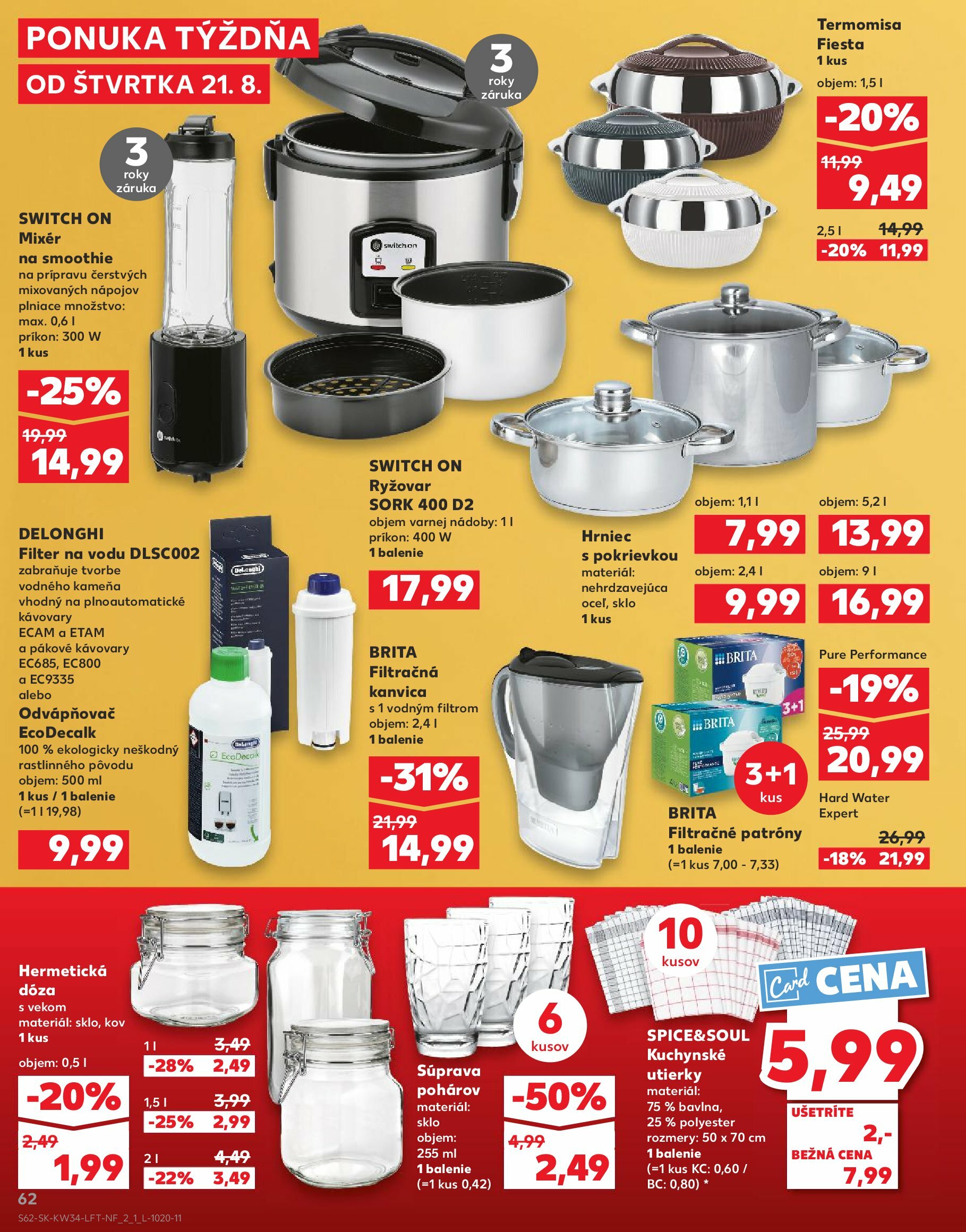 kaufland - Leták Kaufland platný od 21.08. do 27.08. - page: 62 kaufland - Leták Kaufland platný od 21.08. do 27.08. - page: 62