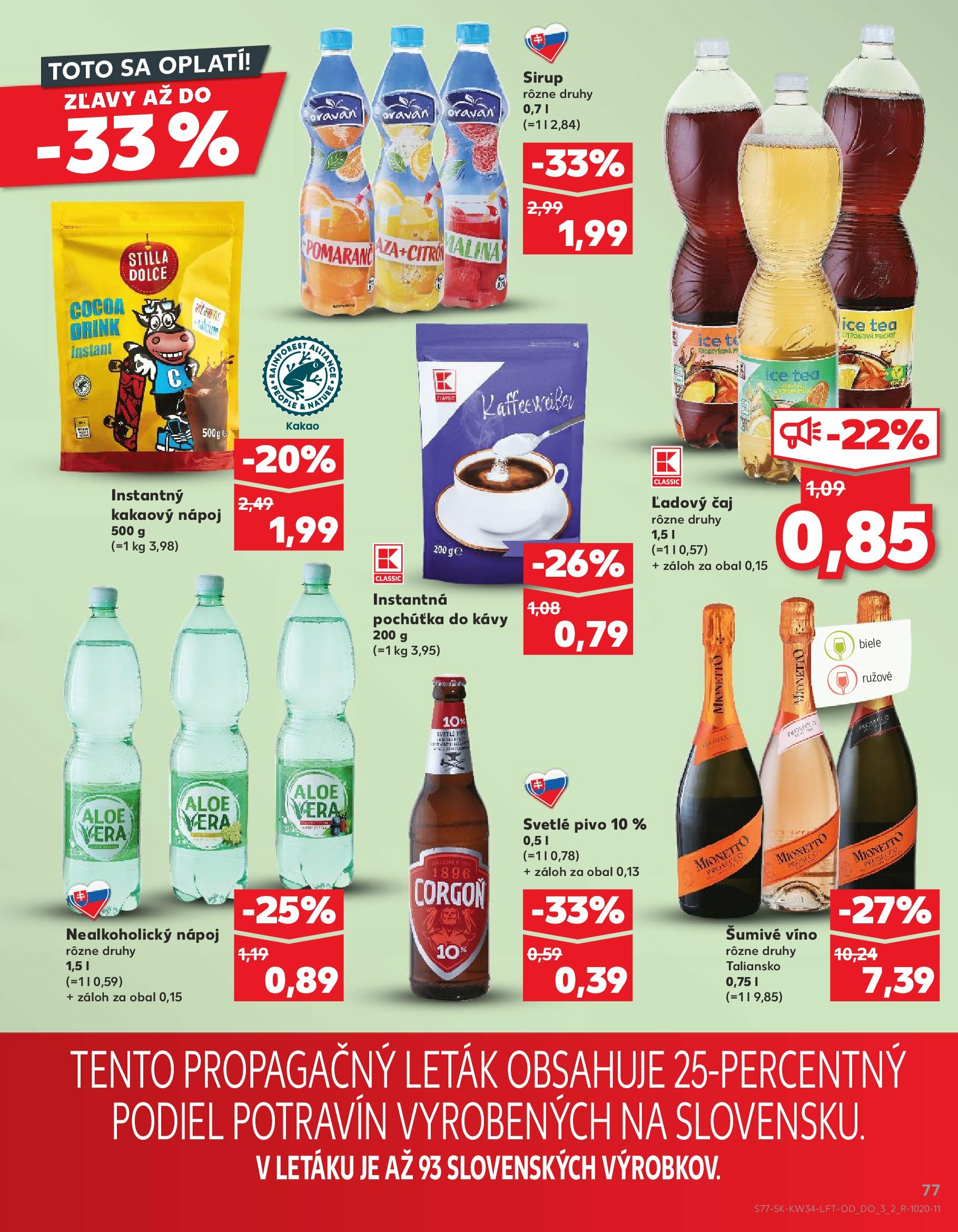 kaufland - Leták Kaufland platný od 21.08. do 27.08. - page: 77 kaufland - Leták Kaufland platný od 21.08. do 27.08. - page: 77