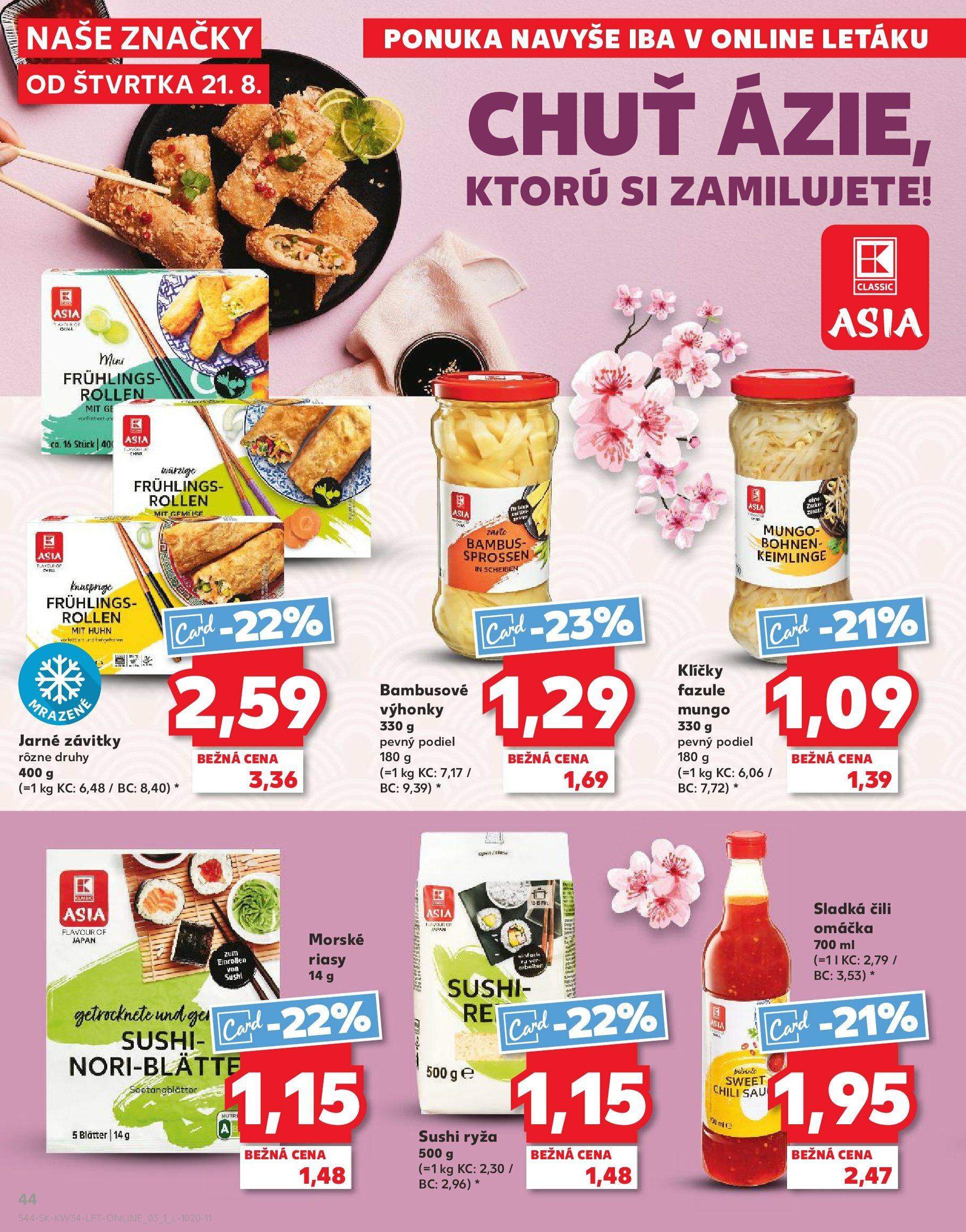 kaufland - Leták Kaufland platný od 21.08. do 27.08. - page: 44 kaufland - Leták Kaufland platný od 21.08. do 27.08. - page: 44
