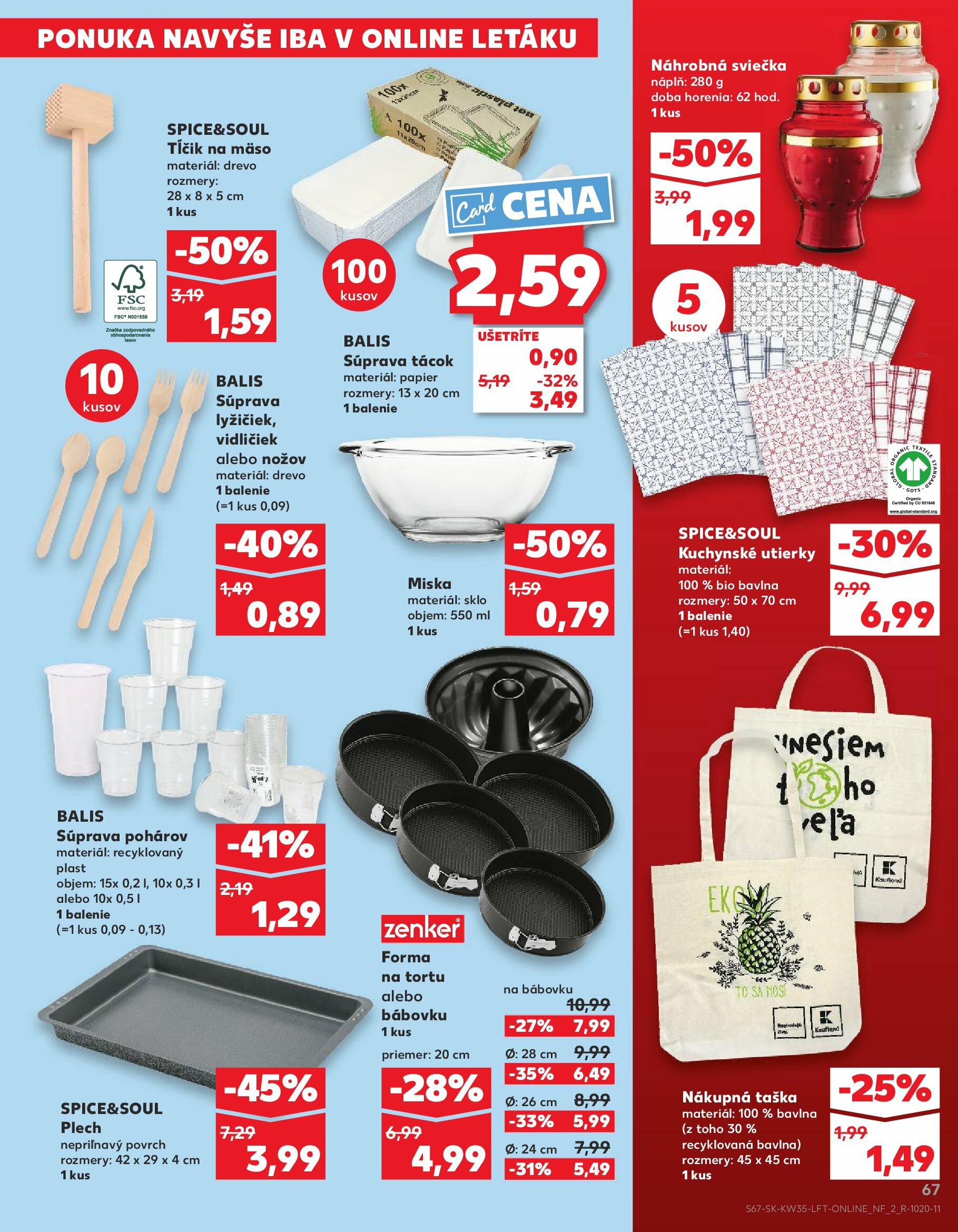 kaufland - Leták Kaufland platný od 28.08. do 03.09. - page: 67 kaufland - Leták Kaufland platný od 28.08. do 03.09. - page: 67