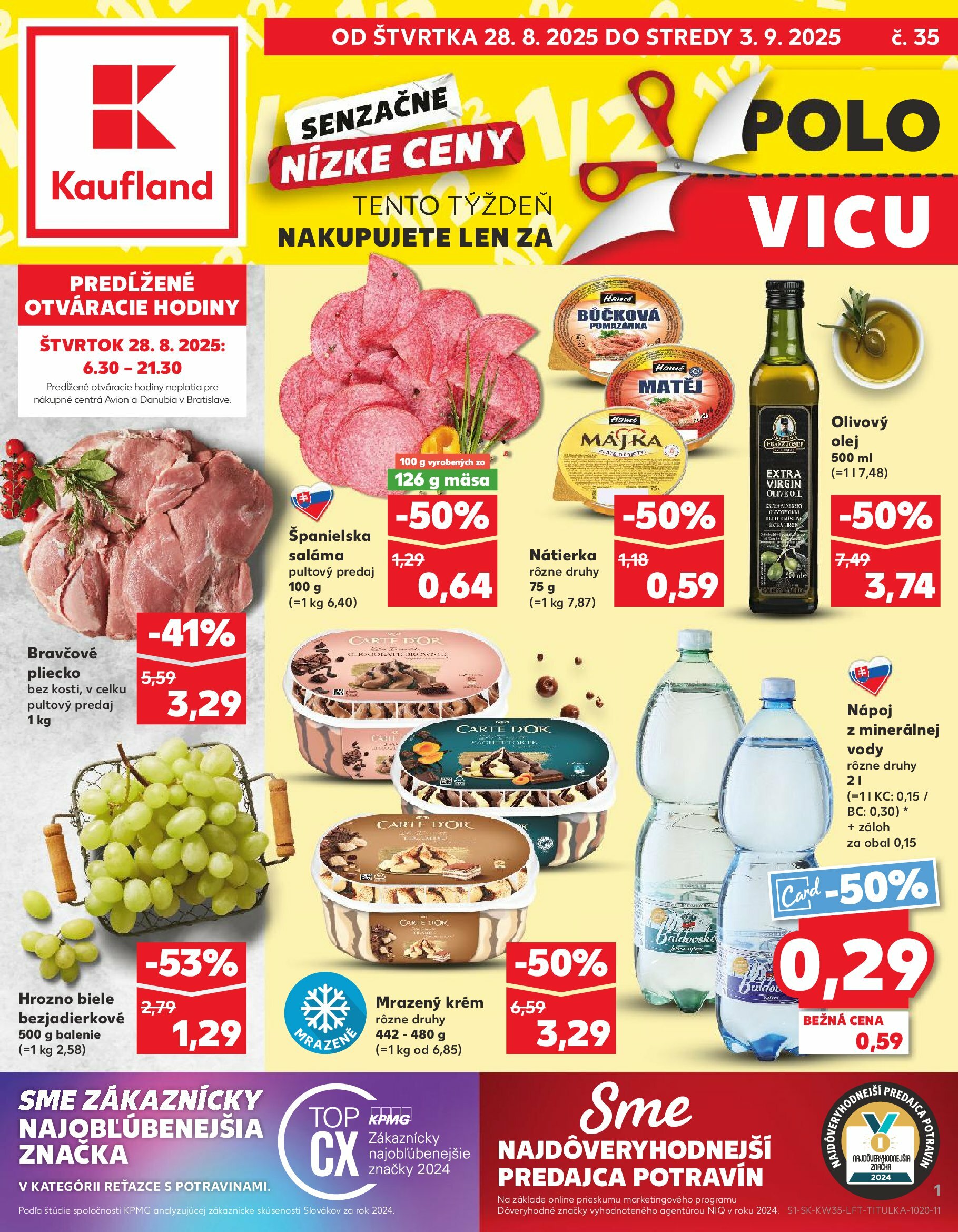 kaufland - Leták Kaufland platný od 28.08. do 03.09. - page: 1 kaufland - Leták Kaufland platný od 28.08. do 03.09. - page: 1