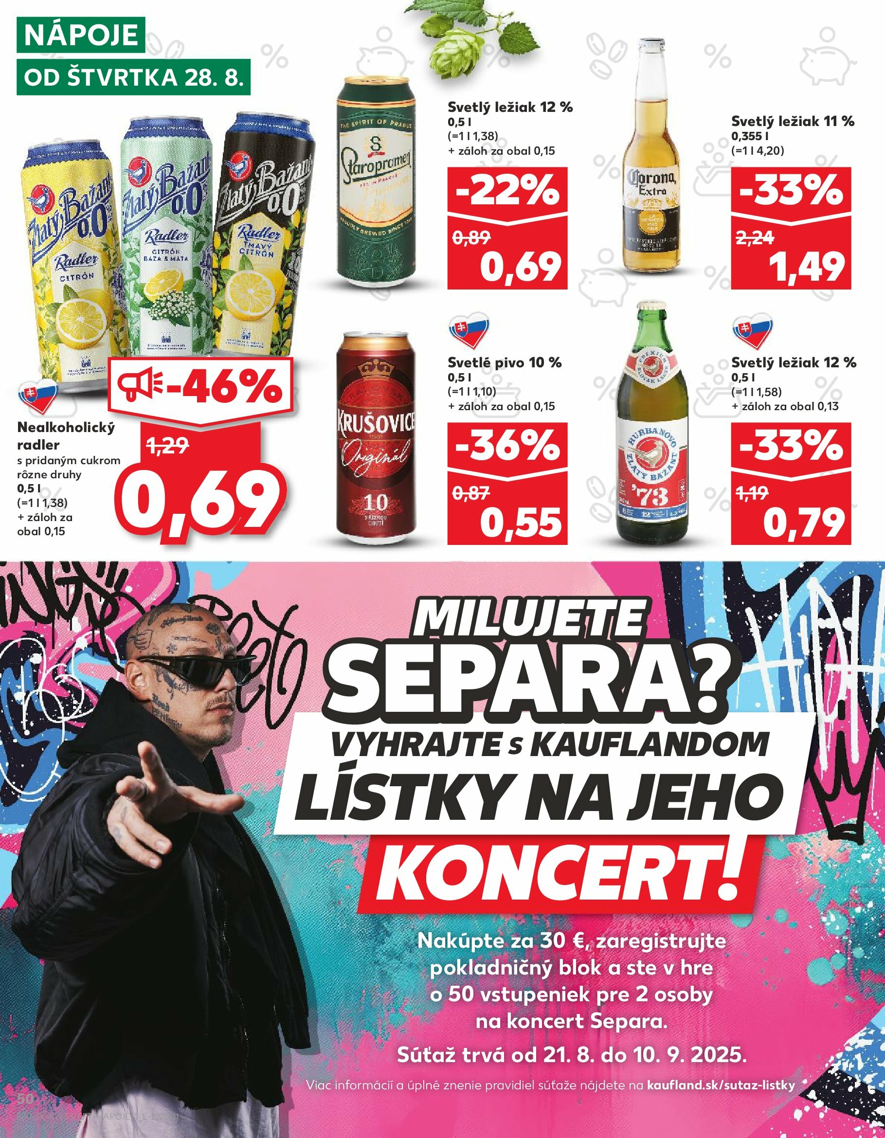 kaufland - Leták Kaufland platný od 28.08. do 03.09. - page: 50 kaufland - Leták Kaufland platný od 28.08. do 03.09. - page: 50