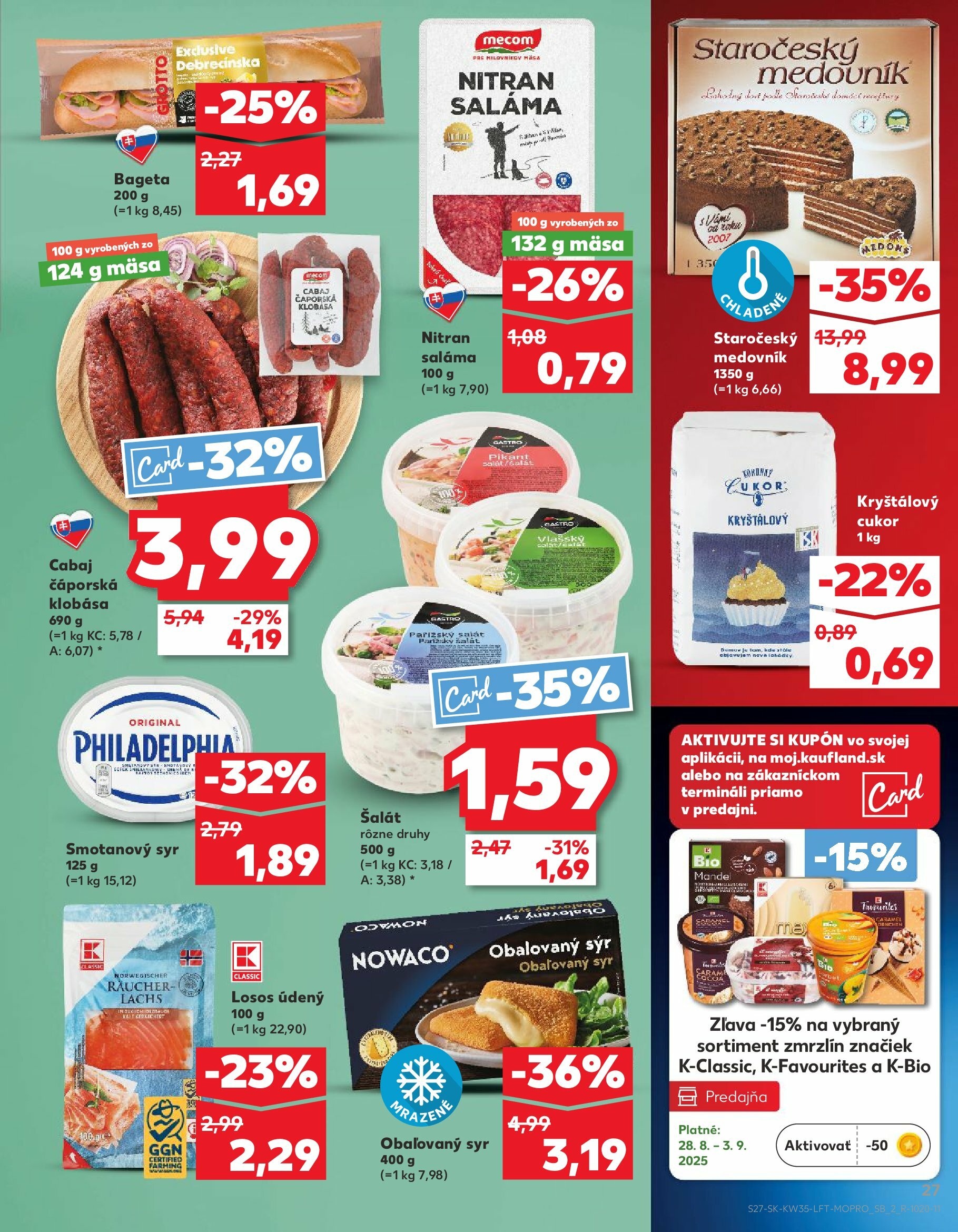 kaufland - Leták Kaufland platný od 28.08. do 03.09. - page: 27 kaufland - Leták Kaufland platný od 28.08. do 03.09. - page: 27