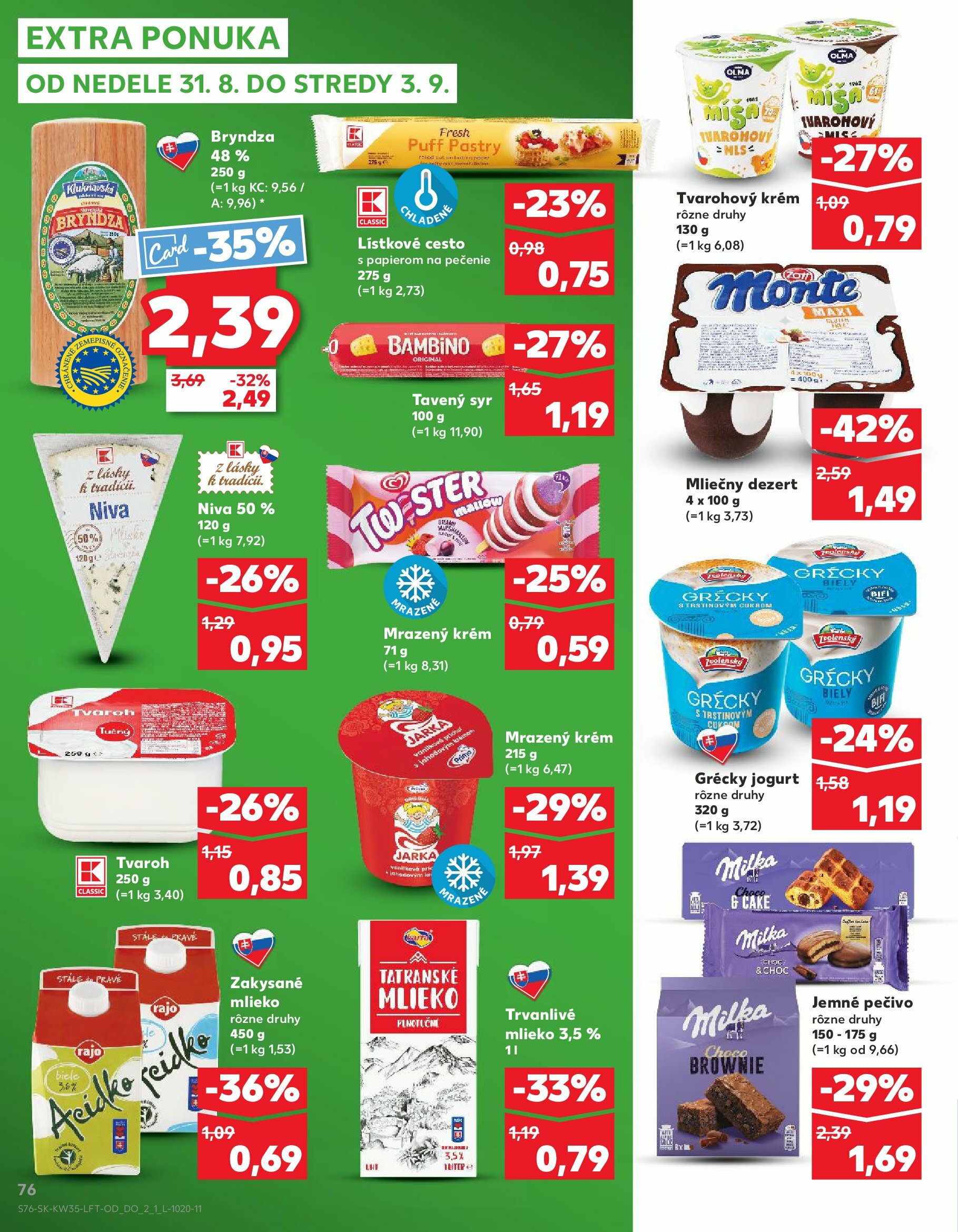 kaufland - Leták Kaufland platný od 28.08. do 03.09. - page: 76 kaufland - Leták Kaufland platný od 28.08. do 03.09. - page: 76