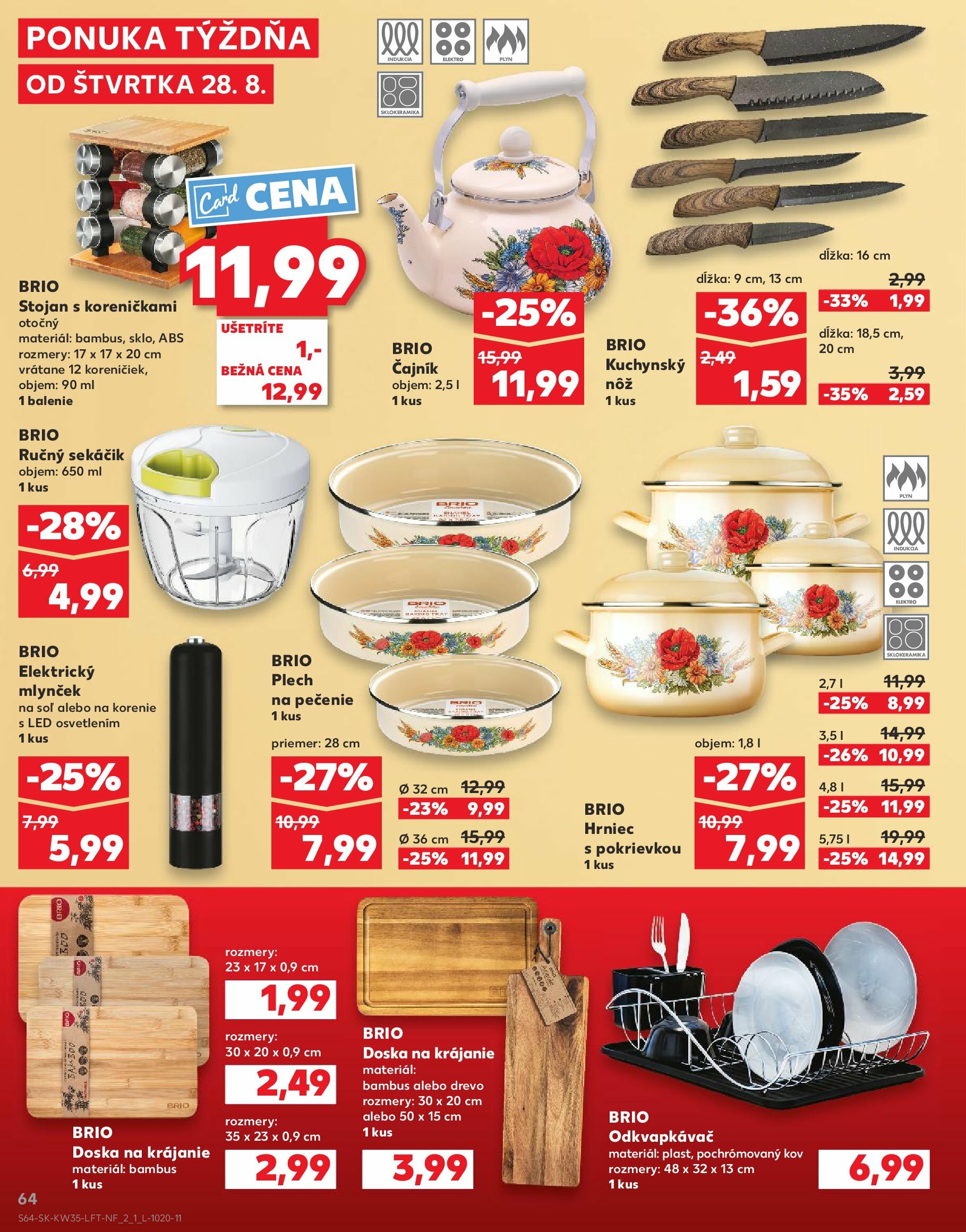 kaufland - Leták Kaufland platný od 28.08. do 03.09. - page: 64 kaufland - Leták Kaufland platný od 28.08. do 03.09. - page: 64