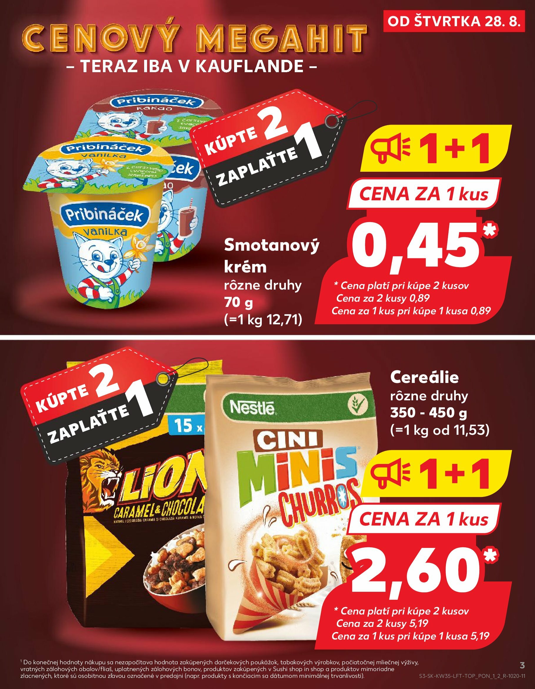 kaufland - Leták Kaufland platný od 28.08. do 03.09. - page: 3 kaufland - Leták Kaufland platný od 28.08. do 03.09. - page: 3