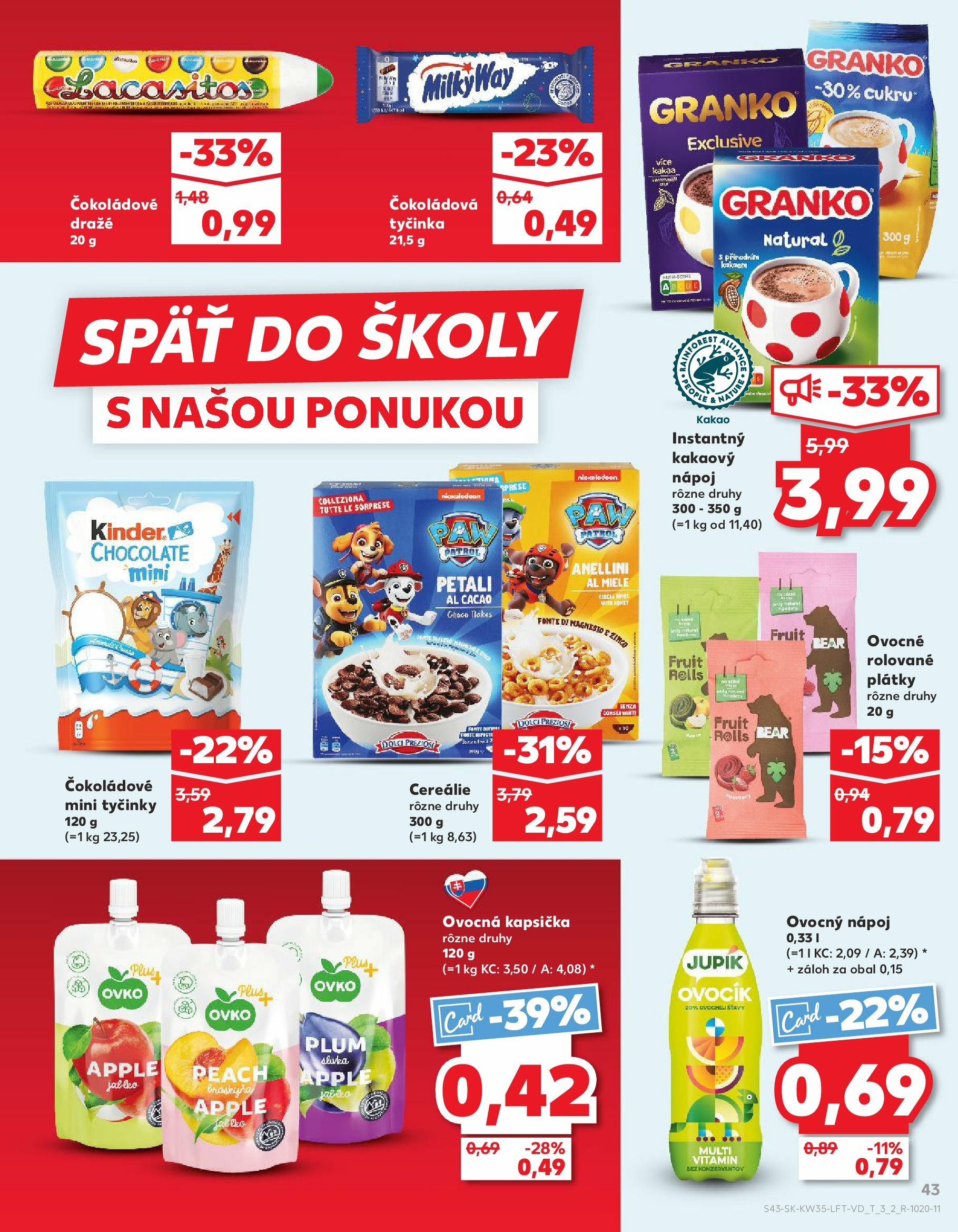kaufland - Leták Kaufland platný od 28.08. do 03.09. - page: 43 kaufland - Leták Kaufland platný od 28.08. do 03.09. - page: 43