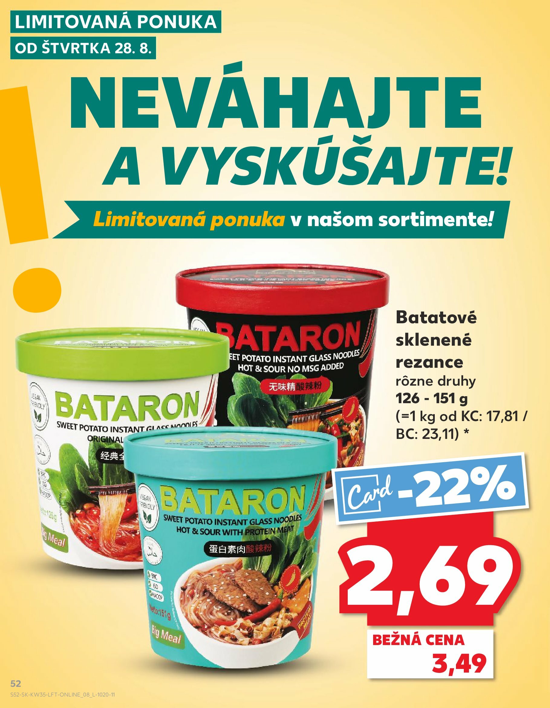 kaufland - Leták Kaufland platný od 28.08. do 03.09. - page: 52 kaufland - Leták Kaufland platný od 28.08. do 03.09. - page: 52