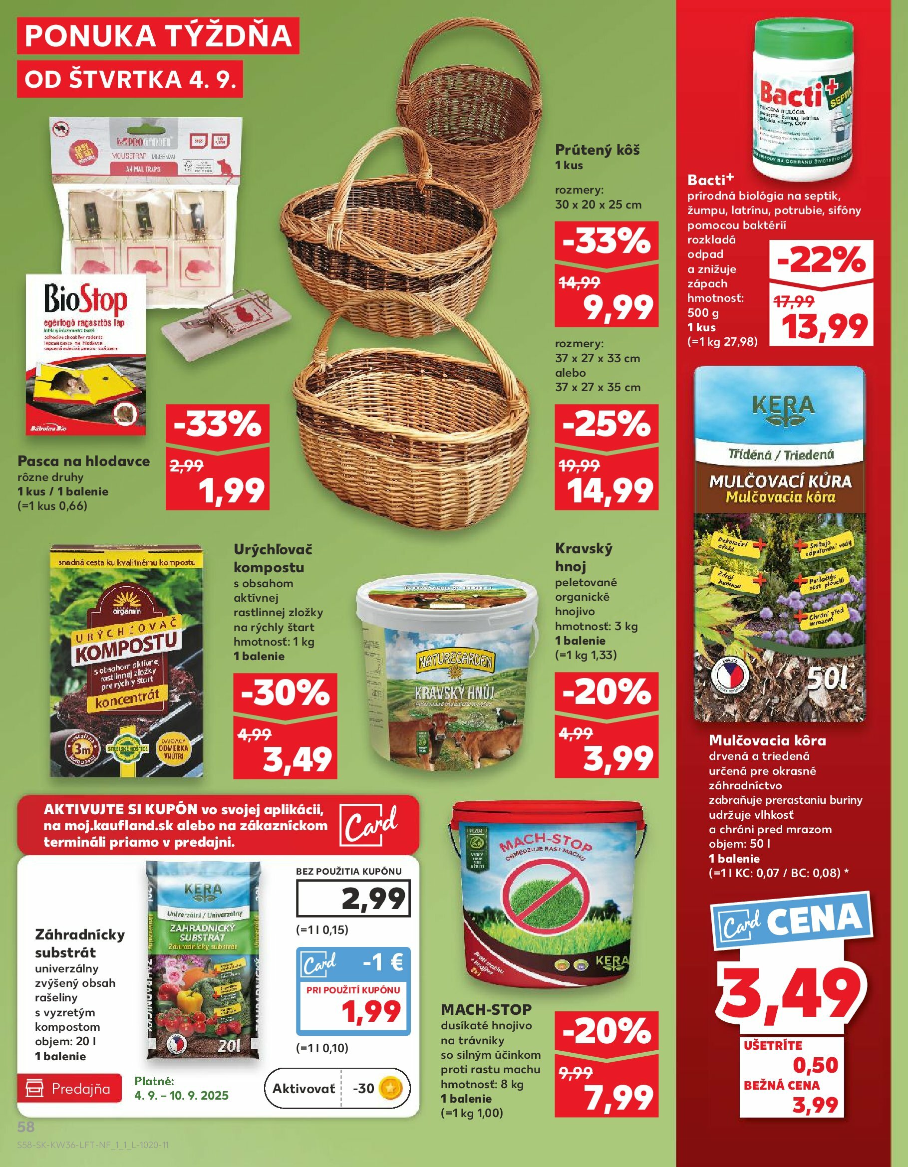 kaufland - Leták Kaufland platný od 04.09. do 10.09. - page: 58