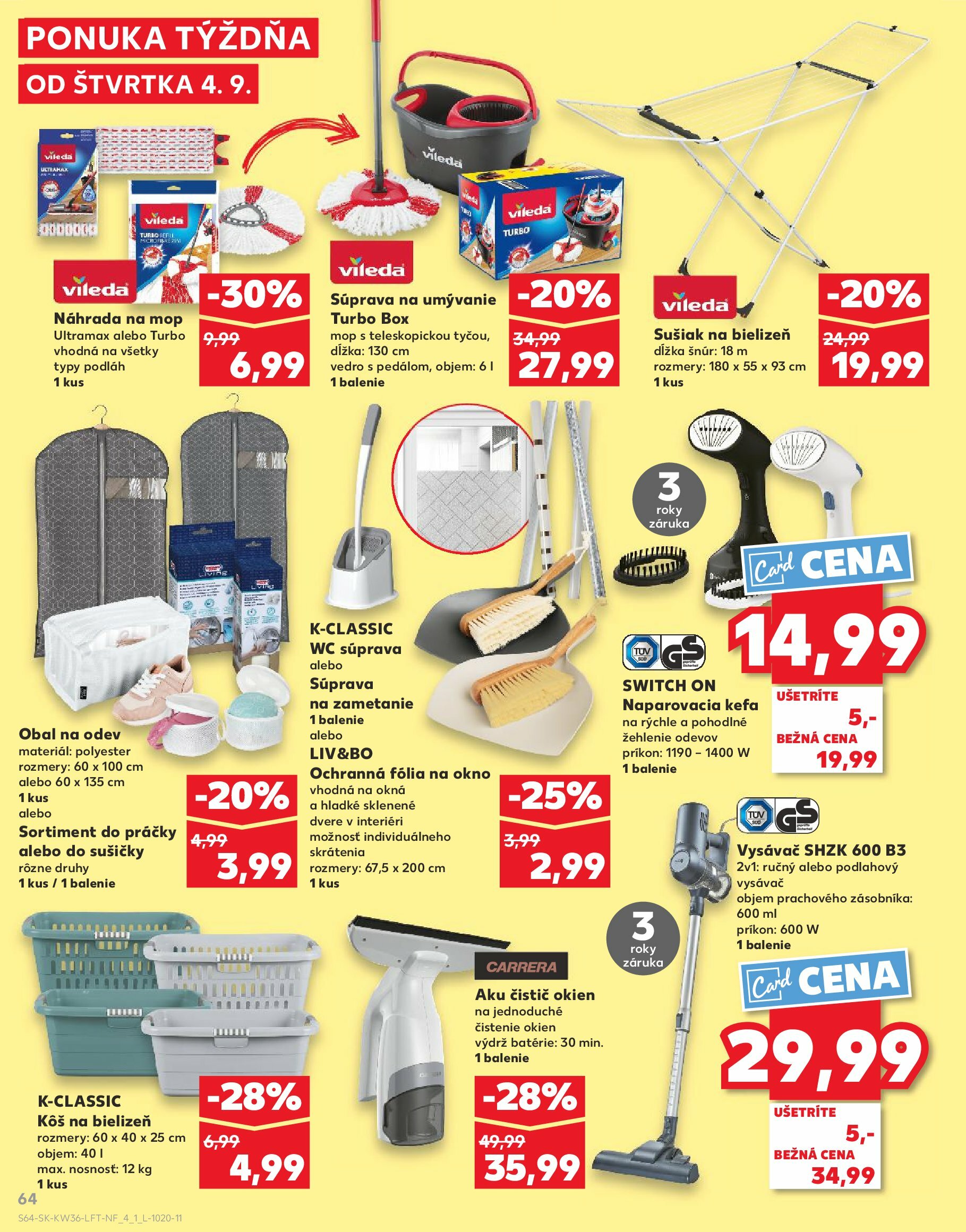 kaufland - Leták Kaufland platný od 04.09. do 10.09. - page: 64
