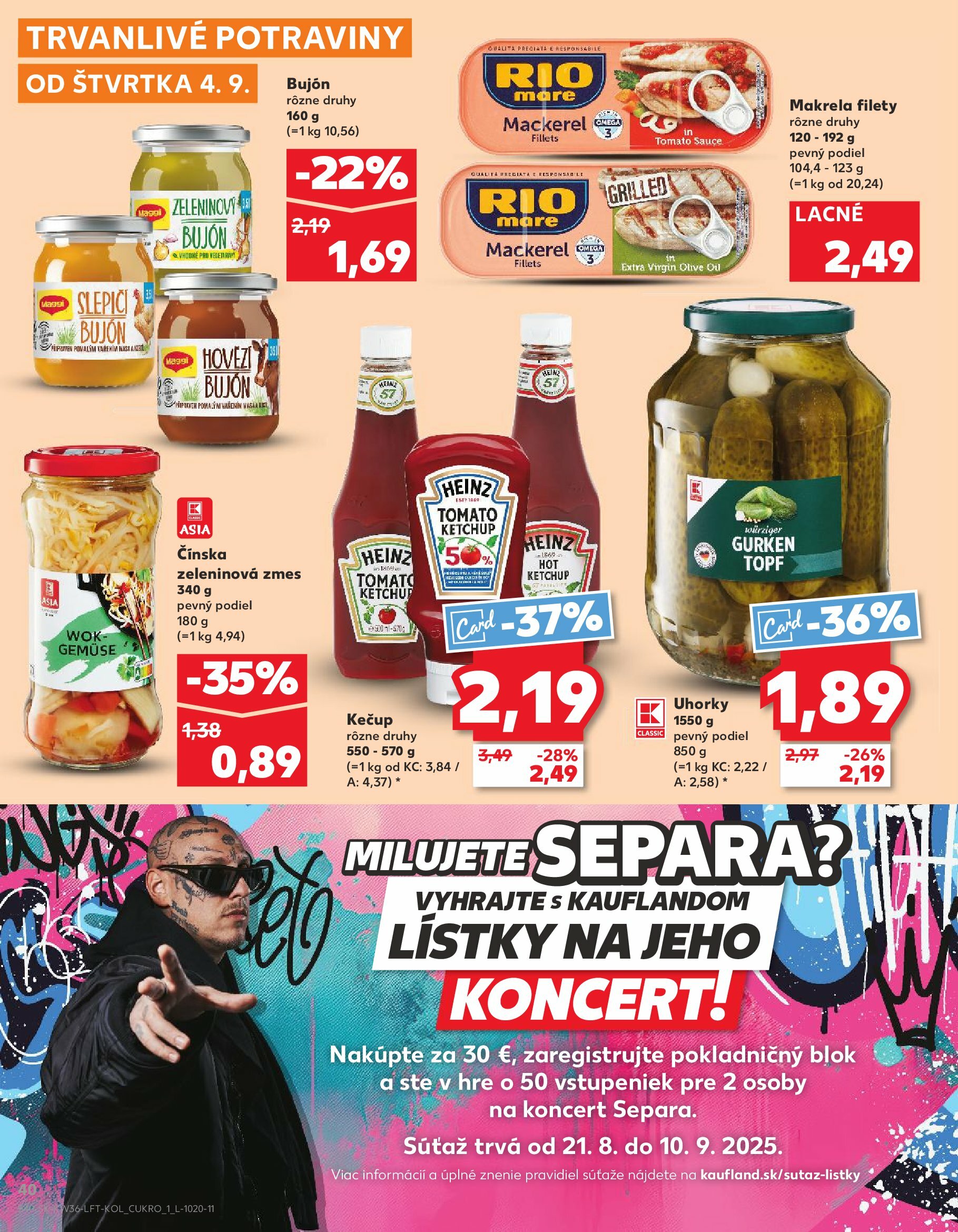 kaufland - Leták Kaufland platný od 04.09. do 10.09. - page: 40