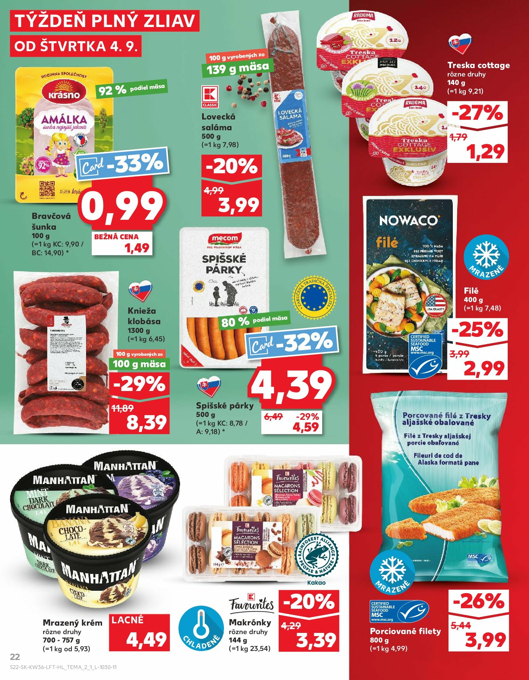 kaufland - Leták Kaufland platný od 04.09. do 10.09. - page: 22