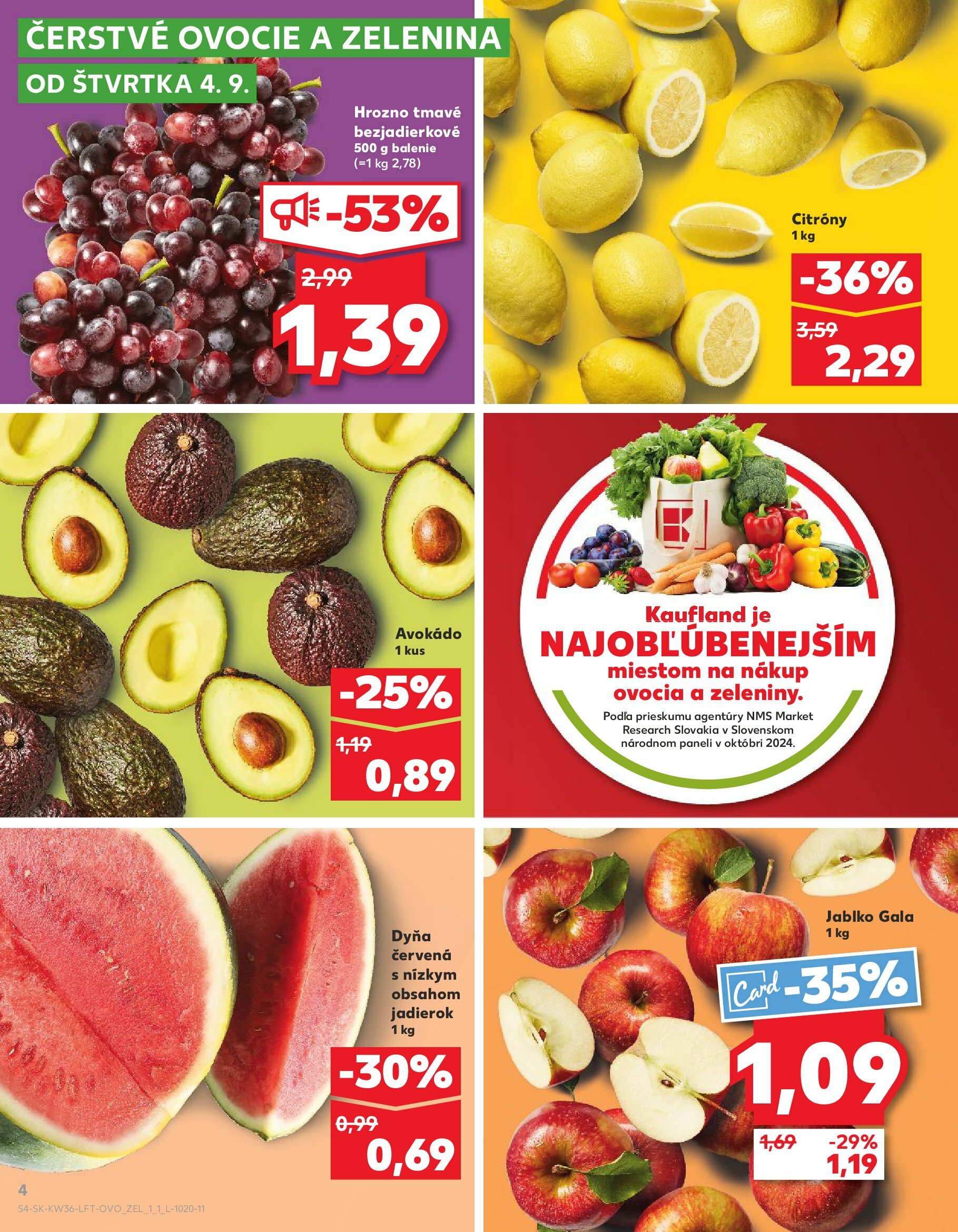 kaufland - Leták Kaufland platný od 04.09. do 10.09. - page: 4