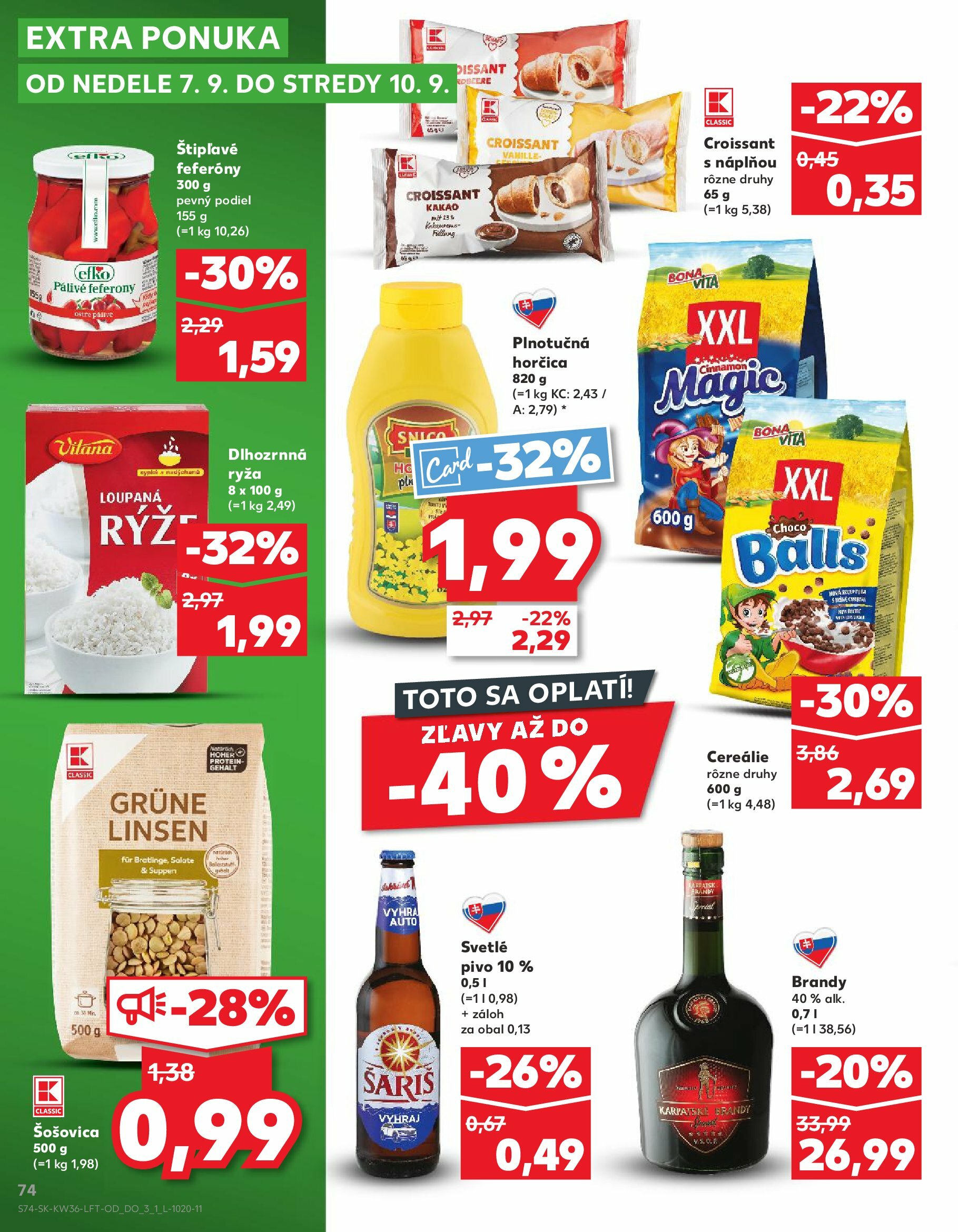 kaufland - Leták Kaufland platný od 04.09. do 10.09. - page: 74