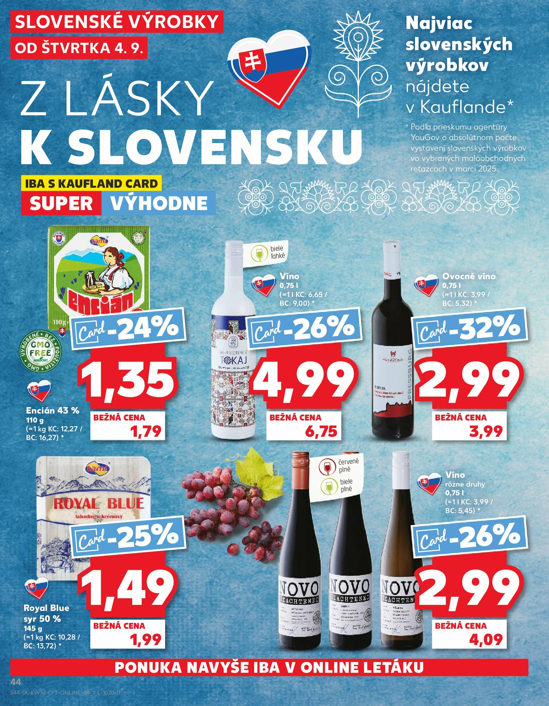kaufland - Leták Kaufland platný od 04.09. do 10.09. - page: 44