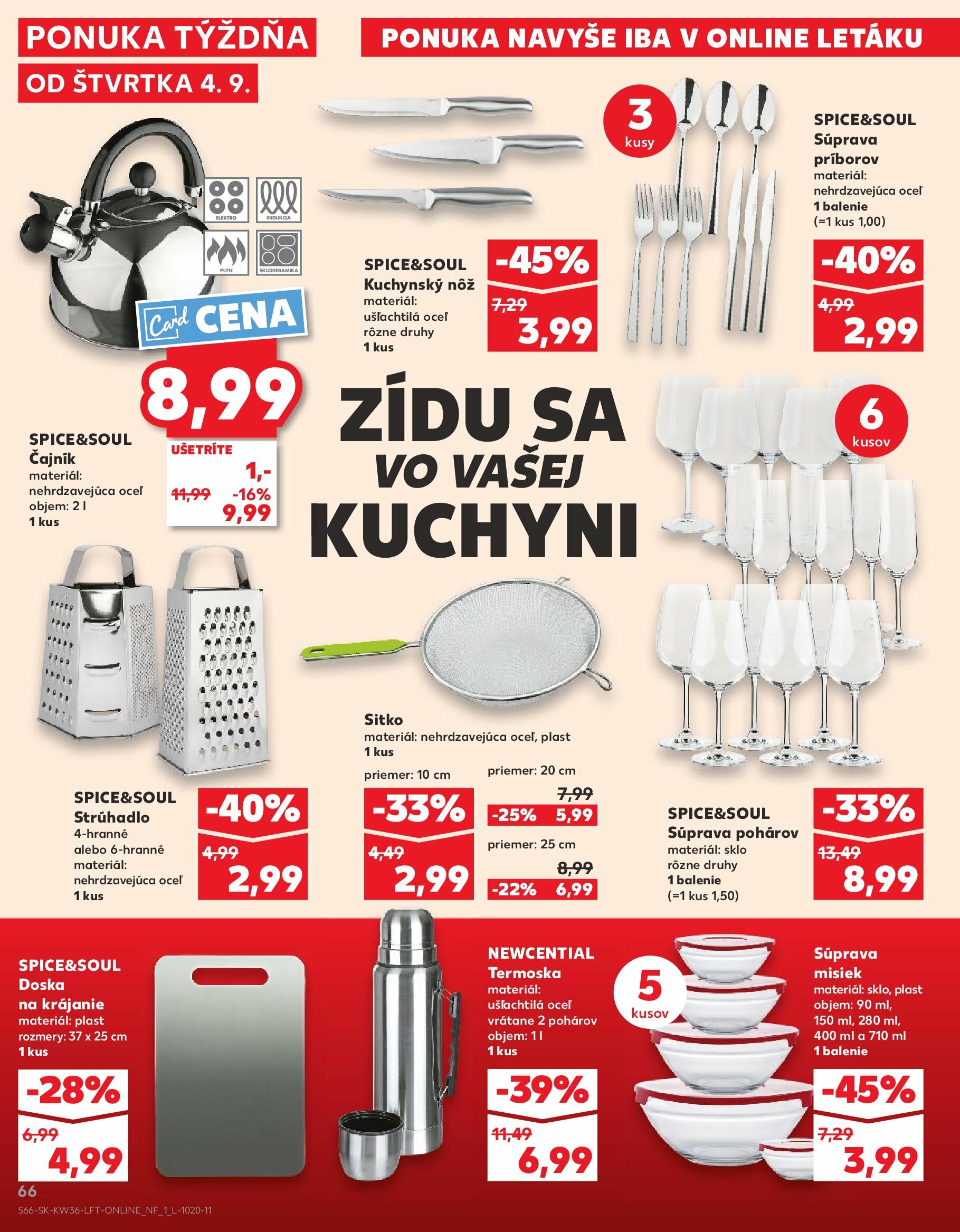 kaufland - Leták Kaufland platný od 04.09. do 10.09. - page: 66