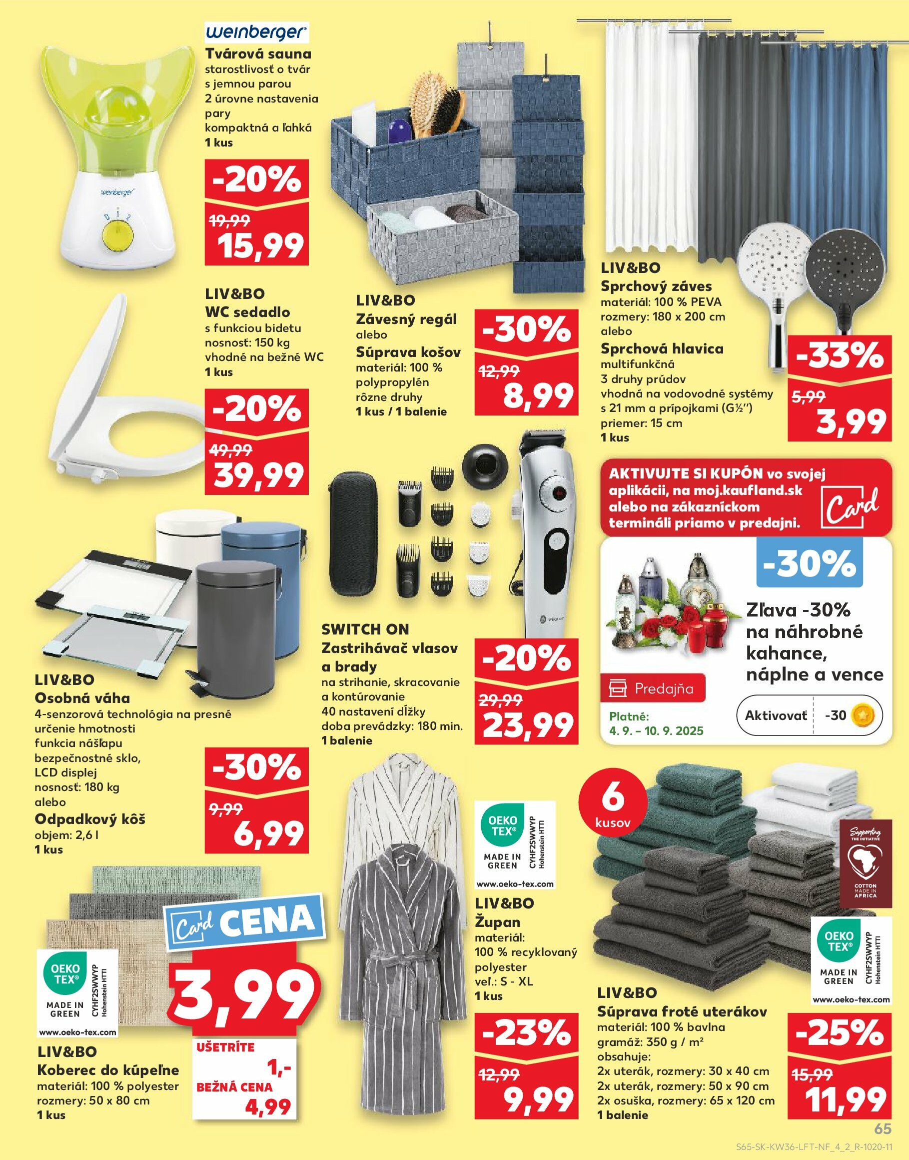 kaufland - Leták Kaufland platný od 04.09. do 10.09. - page: 65