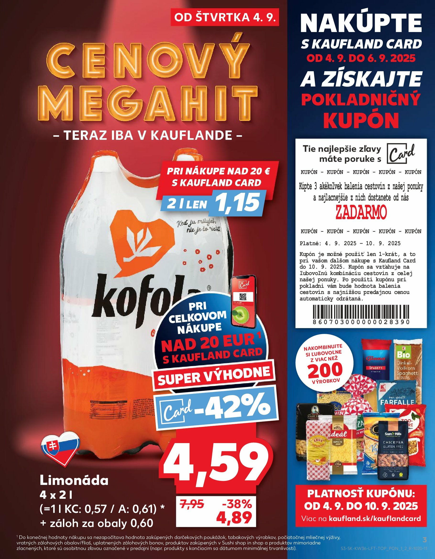 kaufland - Leták Kaufland platný od 04.09. do 10.09. - page: 3