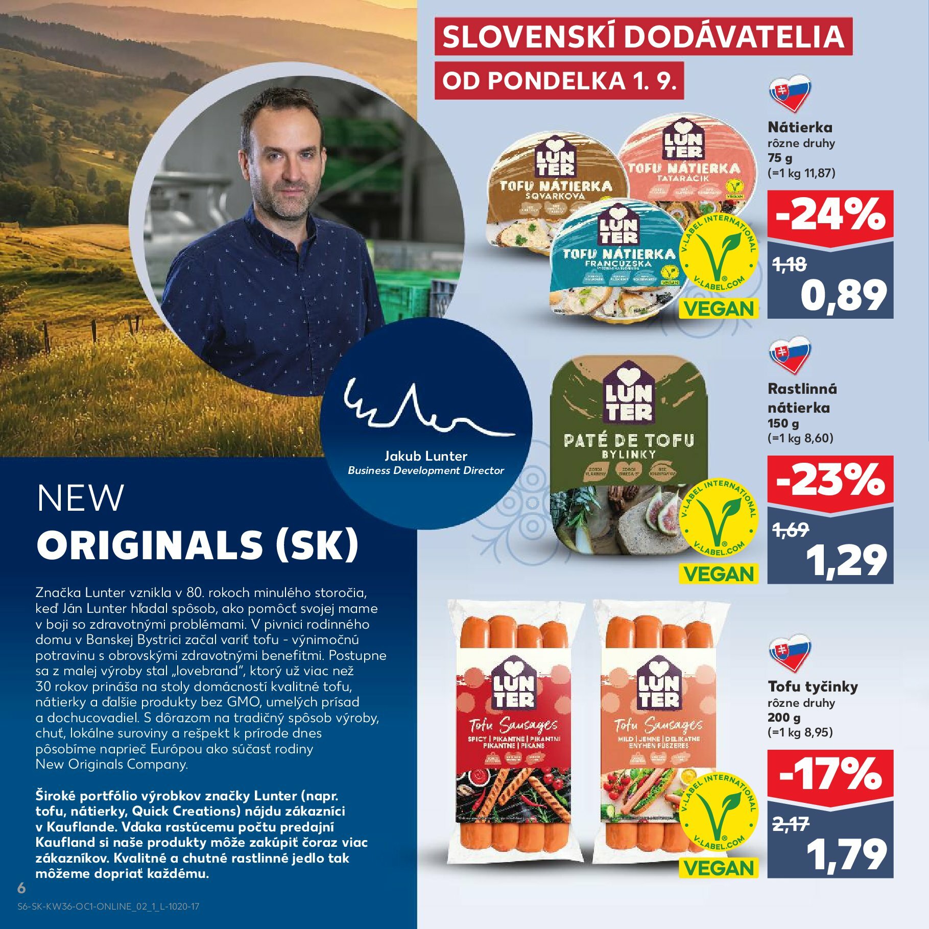 kaufland - Leták Kaufland - Z lásky k Slovensku platný od 01.09. do 30.09. - page: 6