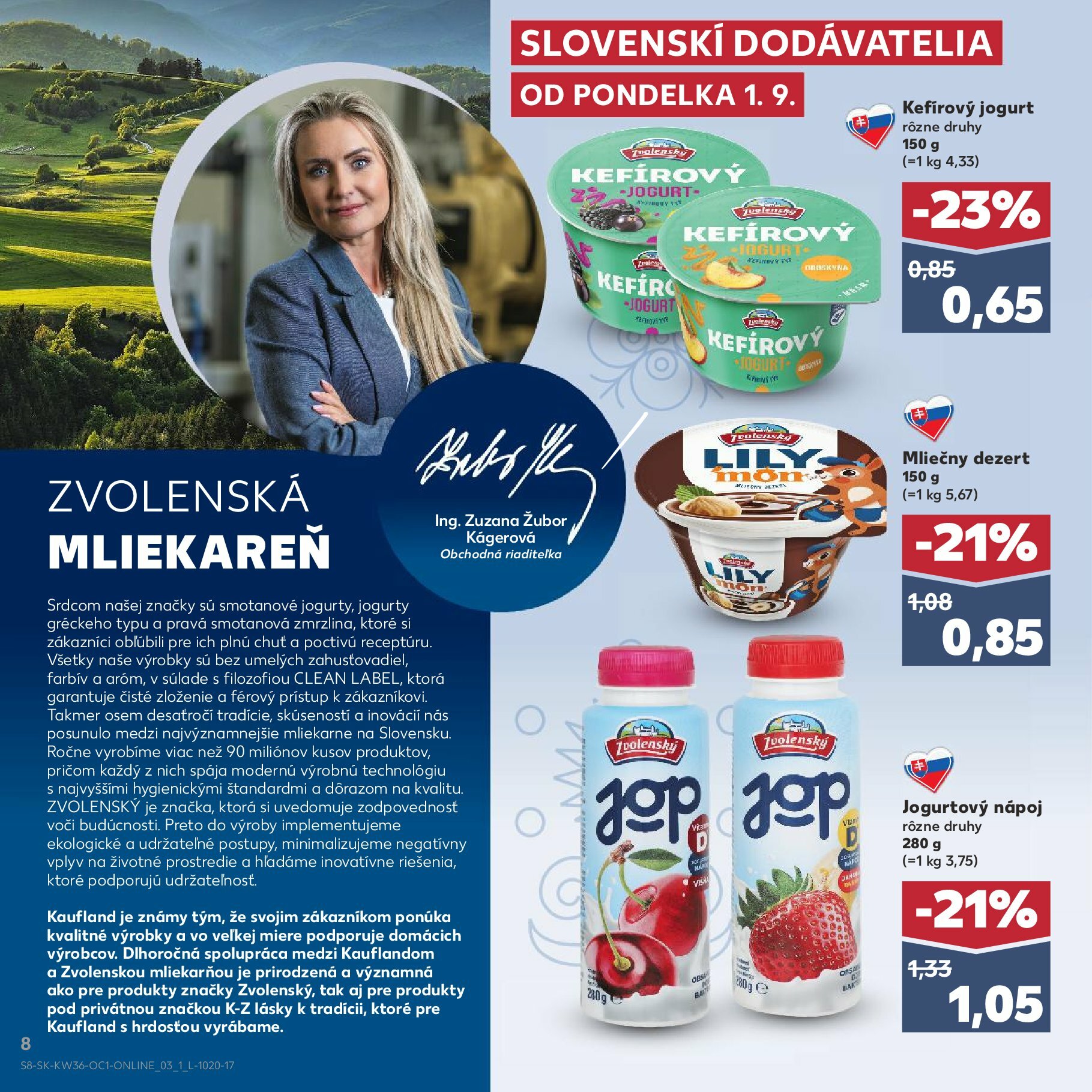 kaufland - Leták Kaufland - Z lásky k Slovensku platný od 01.09. do 30.09. - page: 8