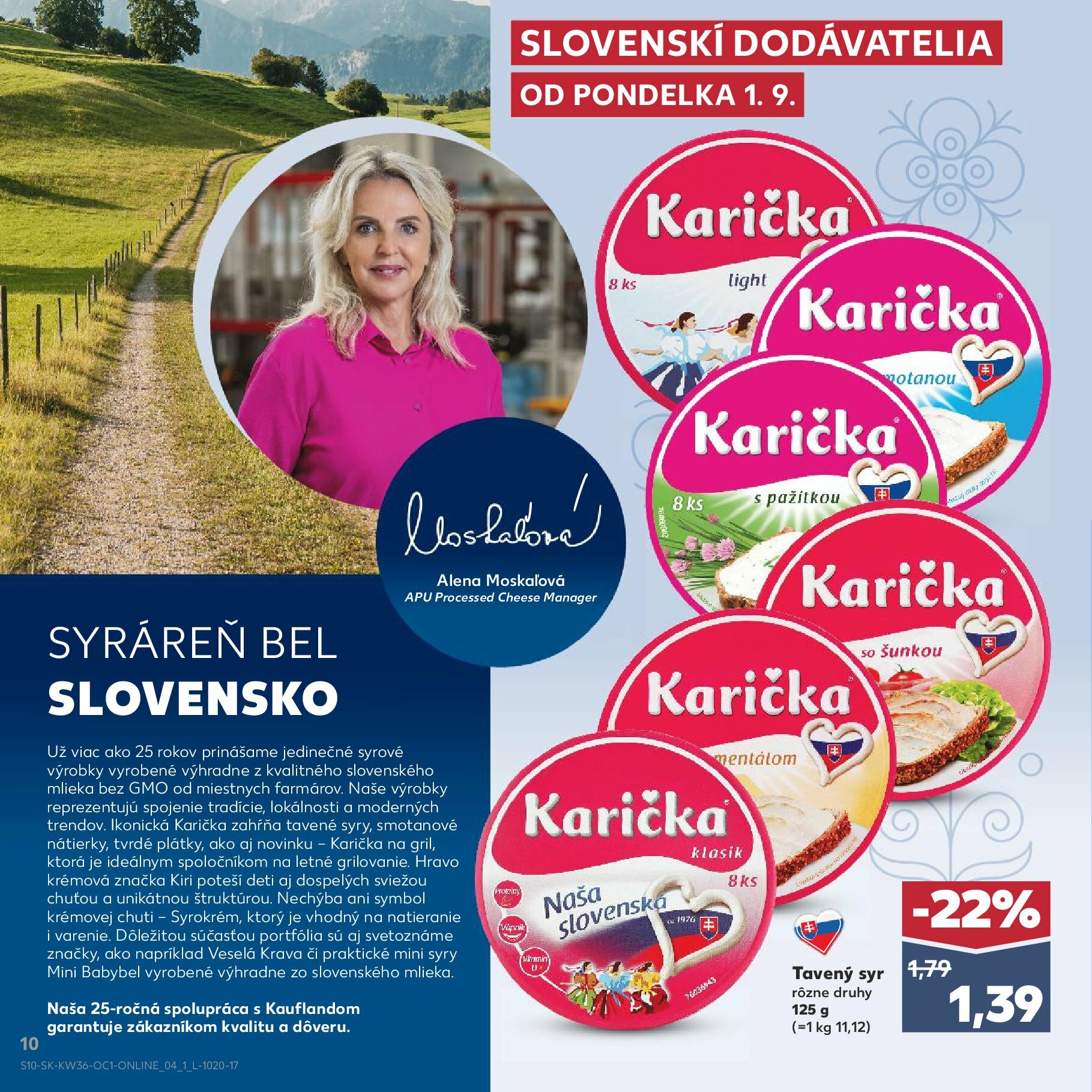 kaufland - Leták Kaufland - Z lásky k Slovensku platný od 01.09. do 30.09. - page: 10