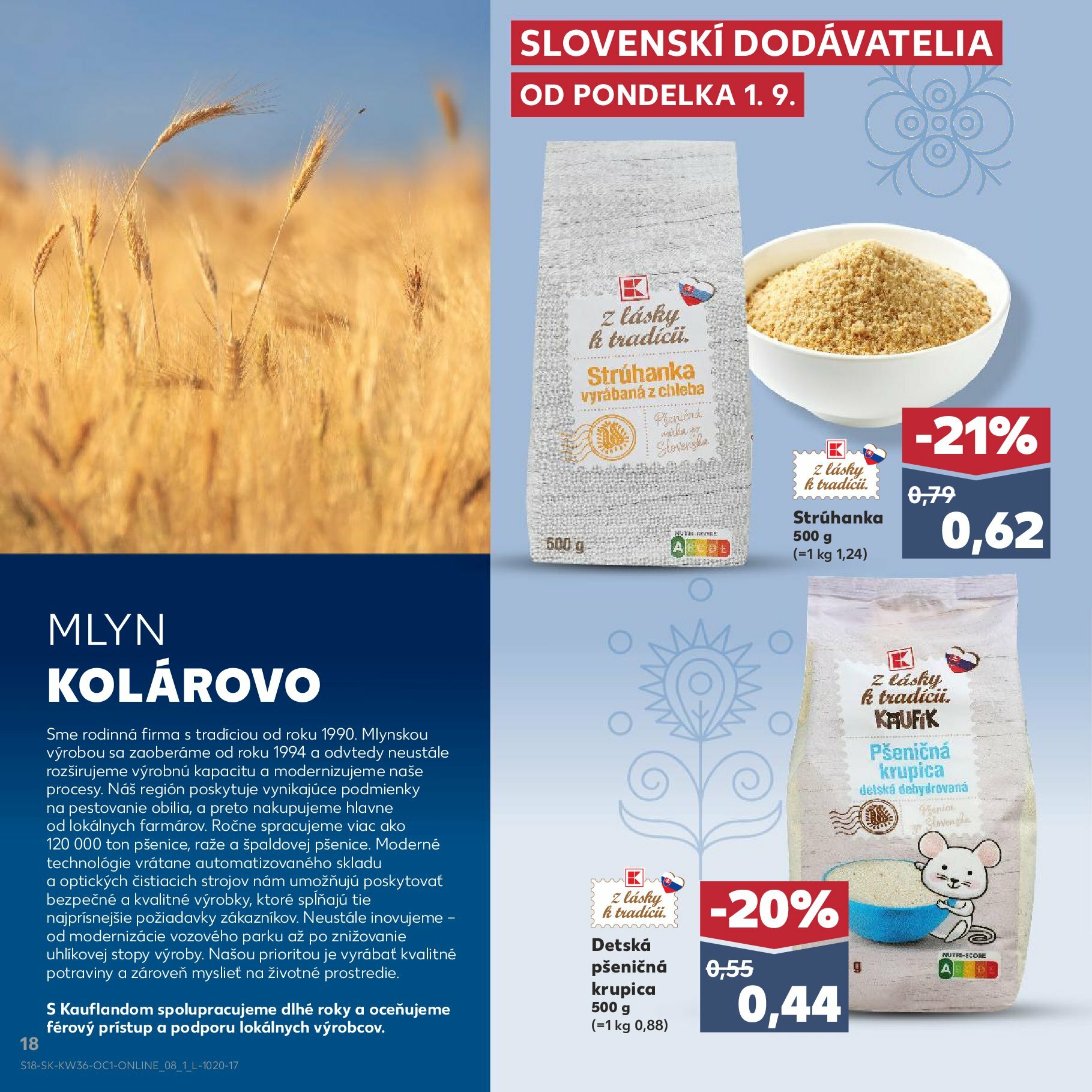 kaufland - Leták Kaufland - Z lásky k Slovensku platný od 01.09. do 30.09. - page: 18
