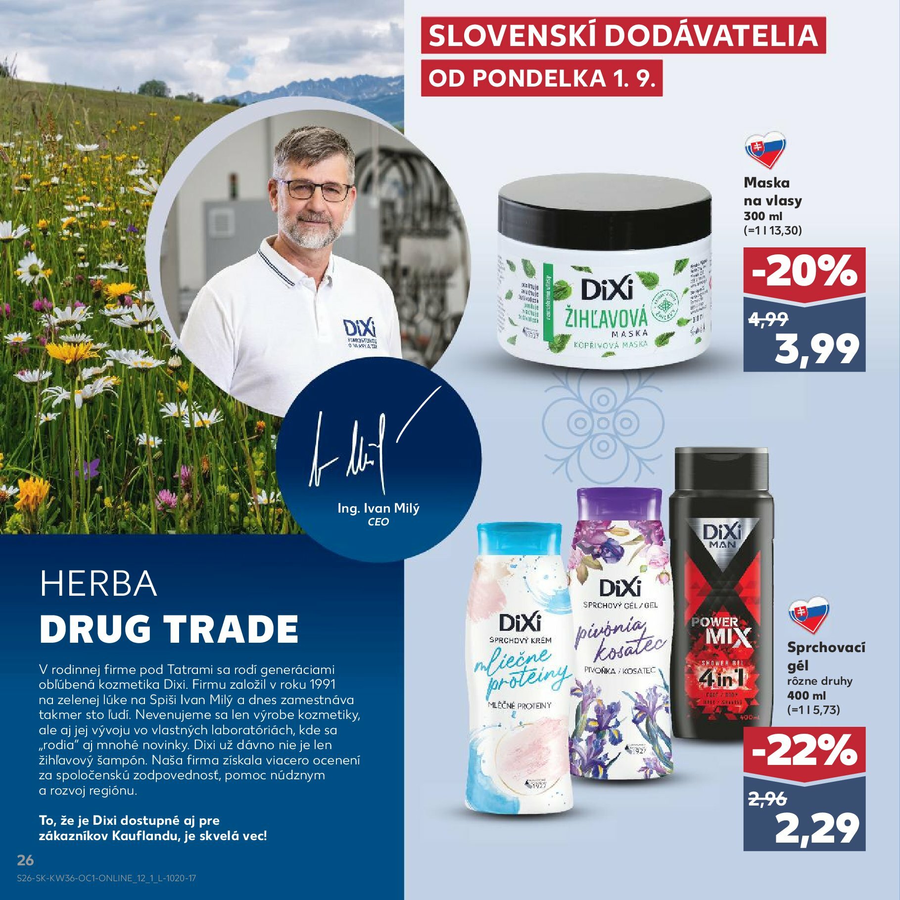 kaufland - Leták Kaufland - Z lásky k Slovensku platný od 01.09. do 30.09. - page: 26