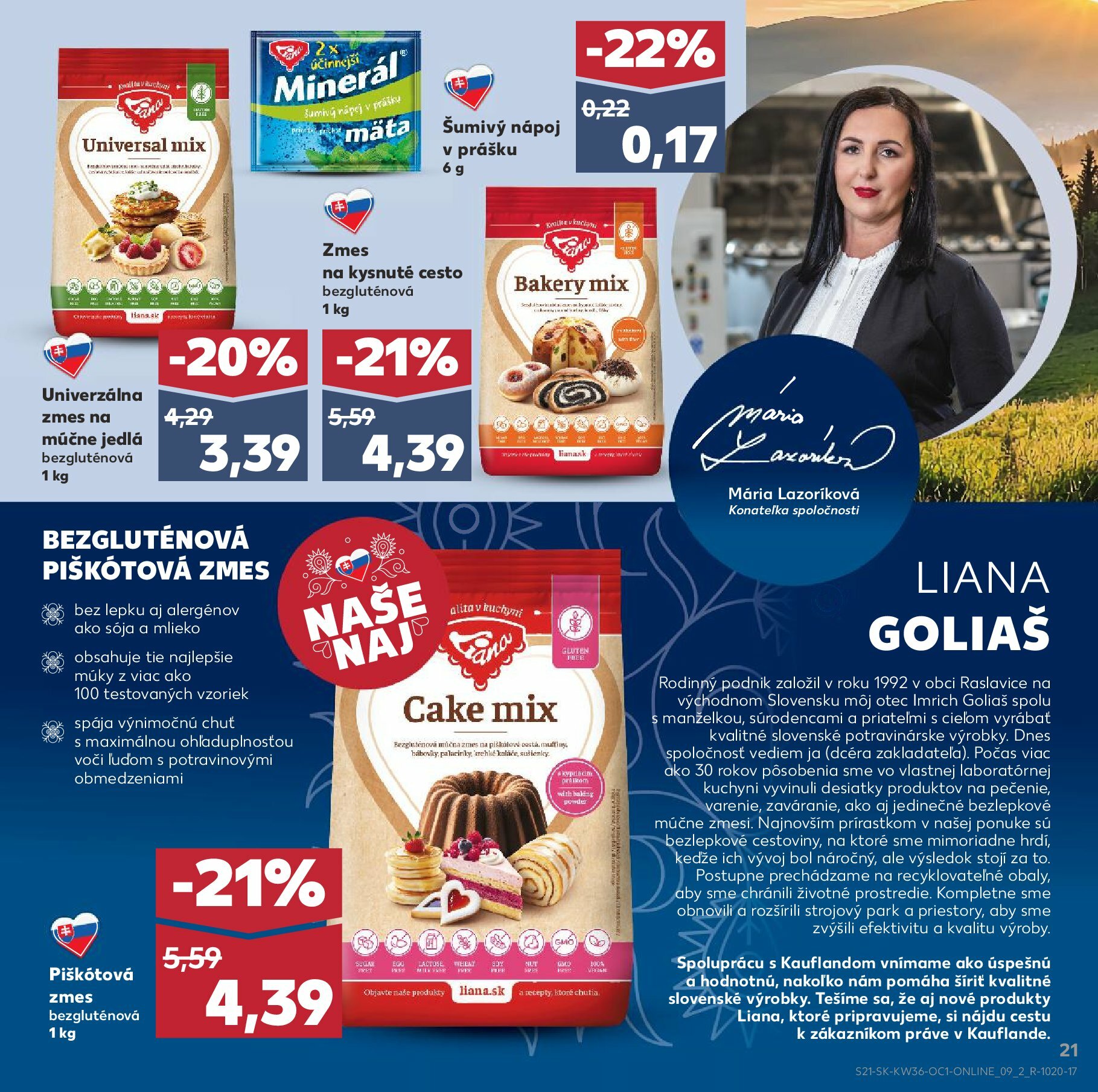 kaufland - Leták Kaufland - Z lásky k Slovensku platný od 01.09. do 30.09. - page: 21