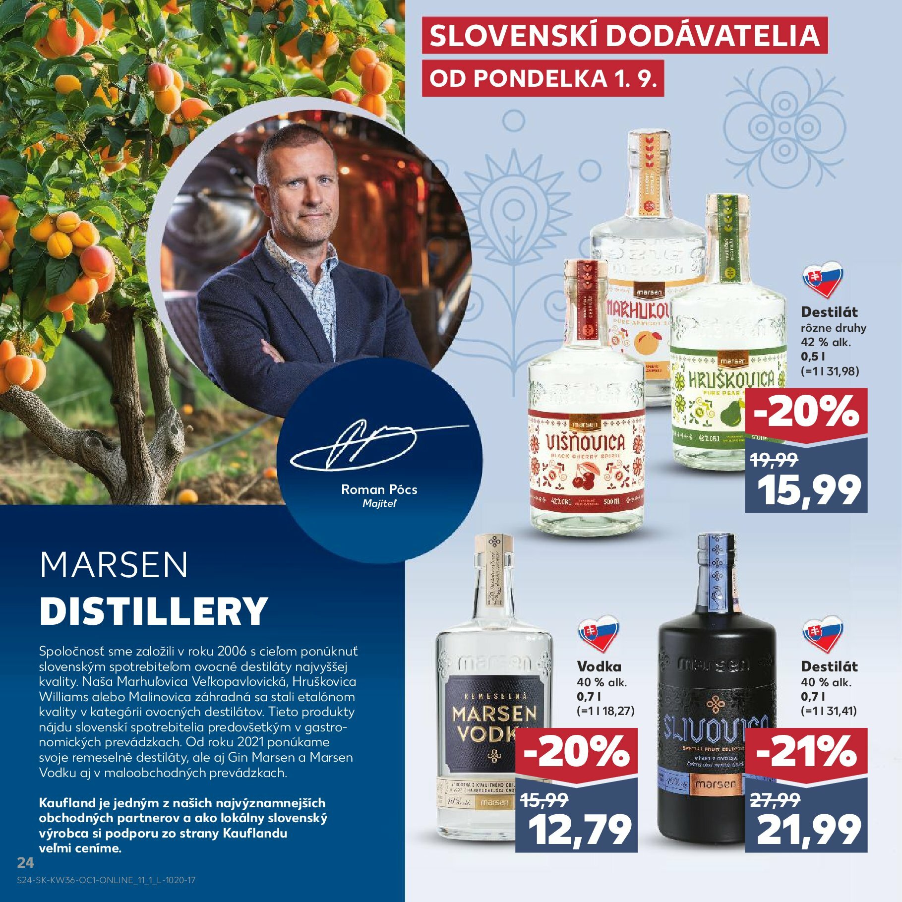 kaufland - Leták Kaufland - Z lásky k Slovensku platný od 01.09. do 30.09. - page: 24