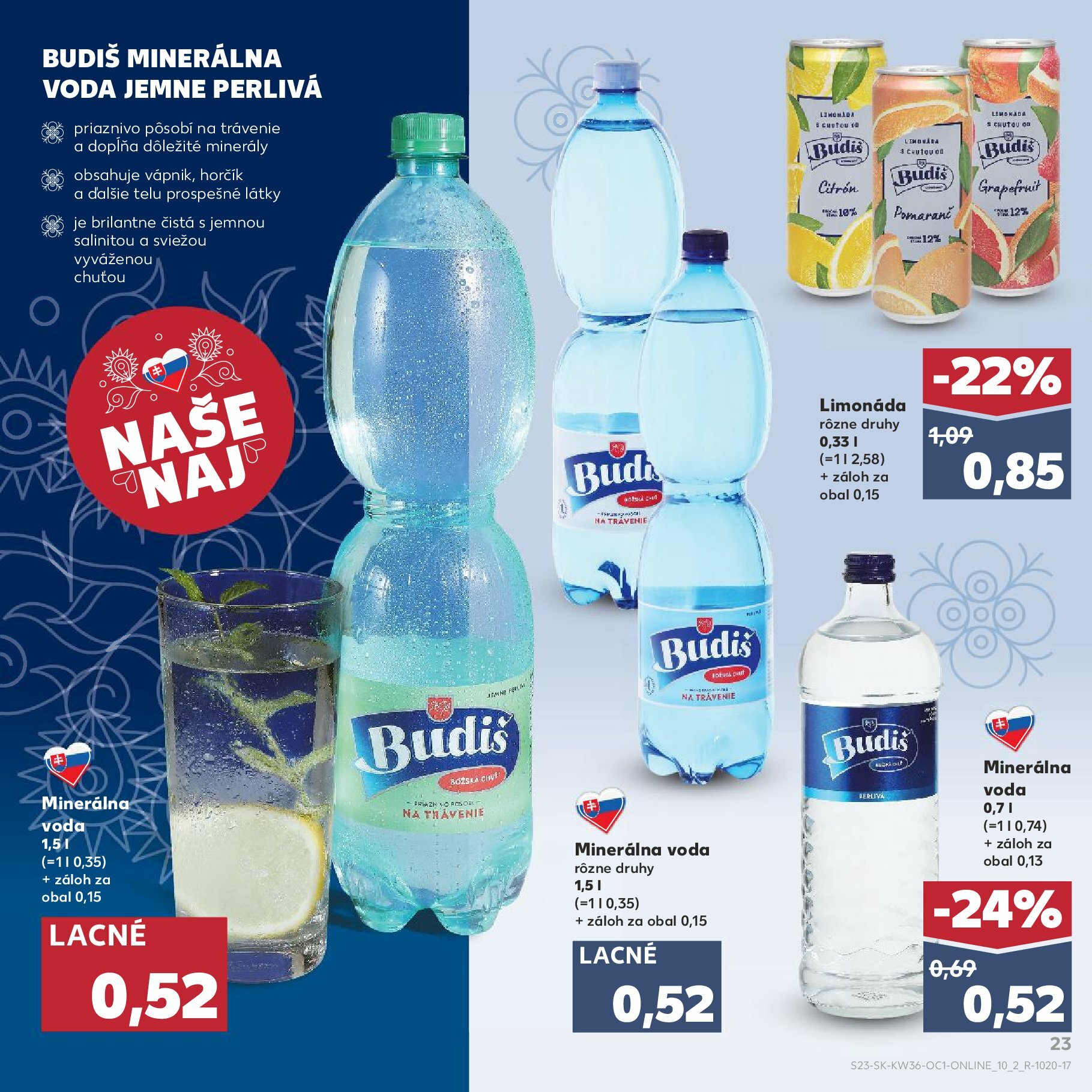 kaufland - Leták Kaufland - Z lásky k Slovensku platný od 01.09. do 30.09. - page: 23
