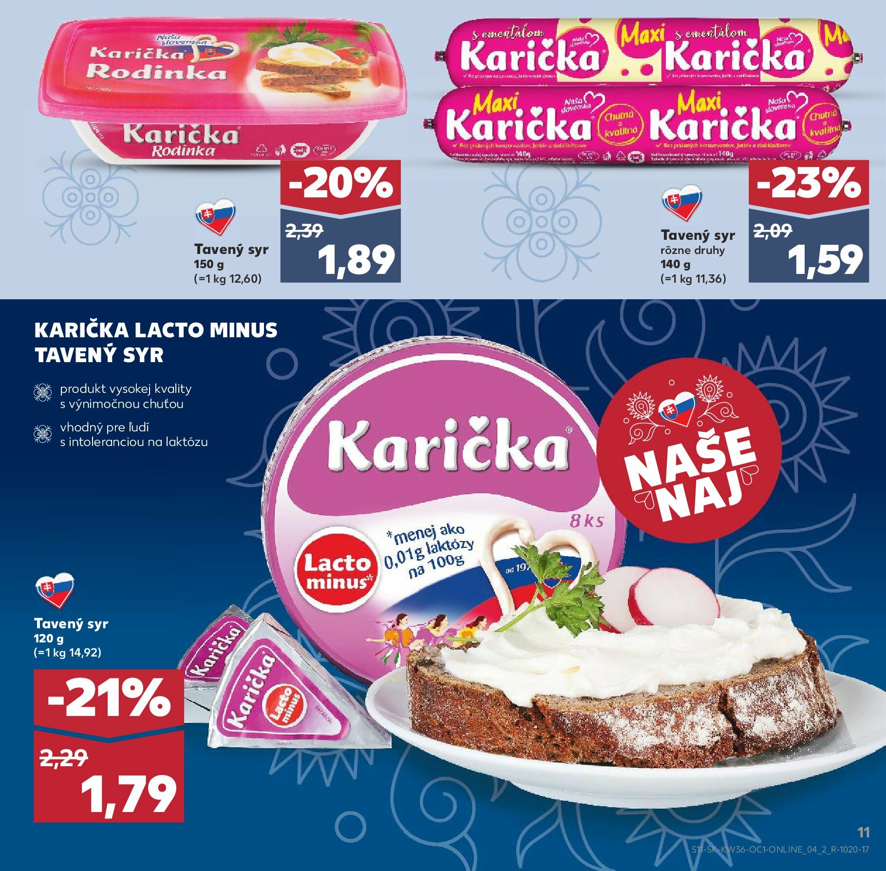 kaufland - Leták Kaufland - Z lásky k Slovensku platný od 01.09. do 30.09. - page: 11