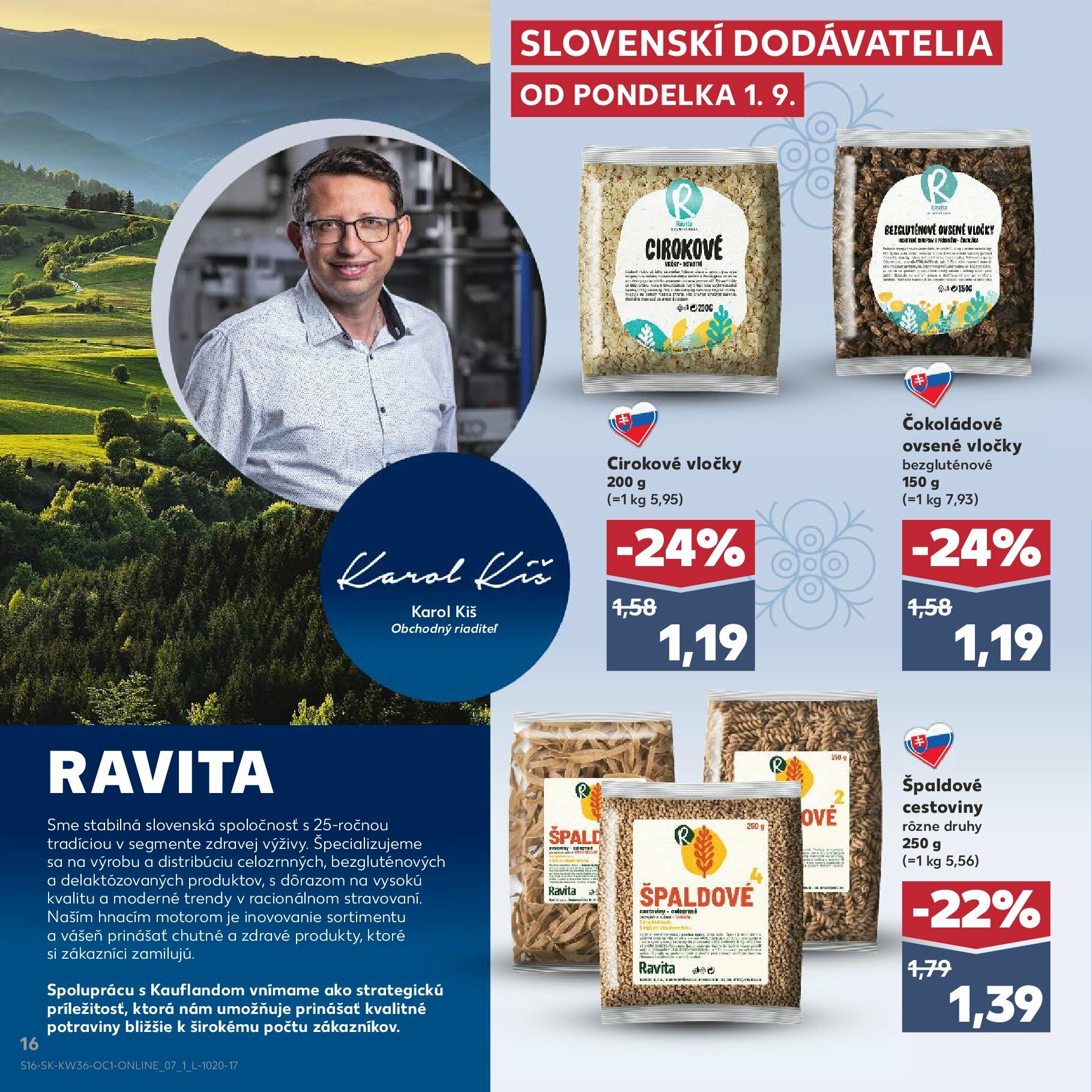 kaufland - Leták Kaufland - Z lásky k Slovensku platný od 01.09. do 30.09. - page: 16
