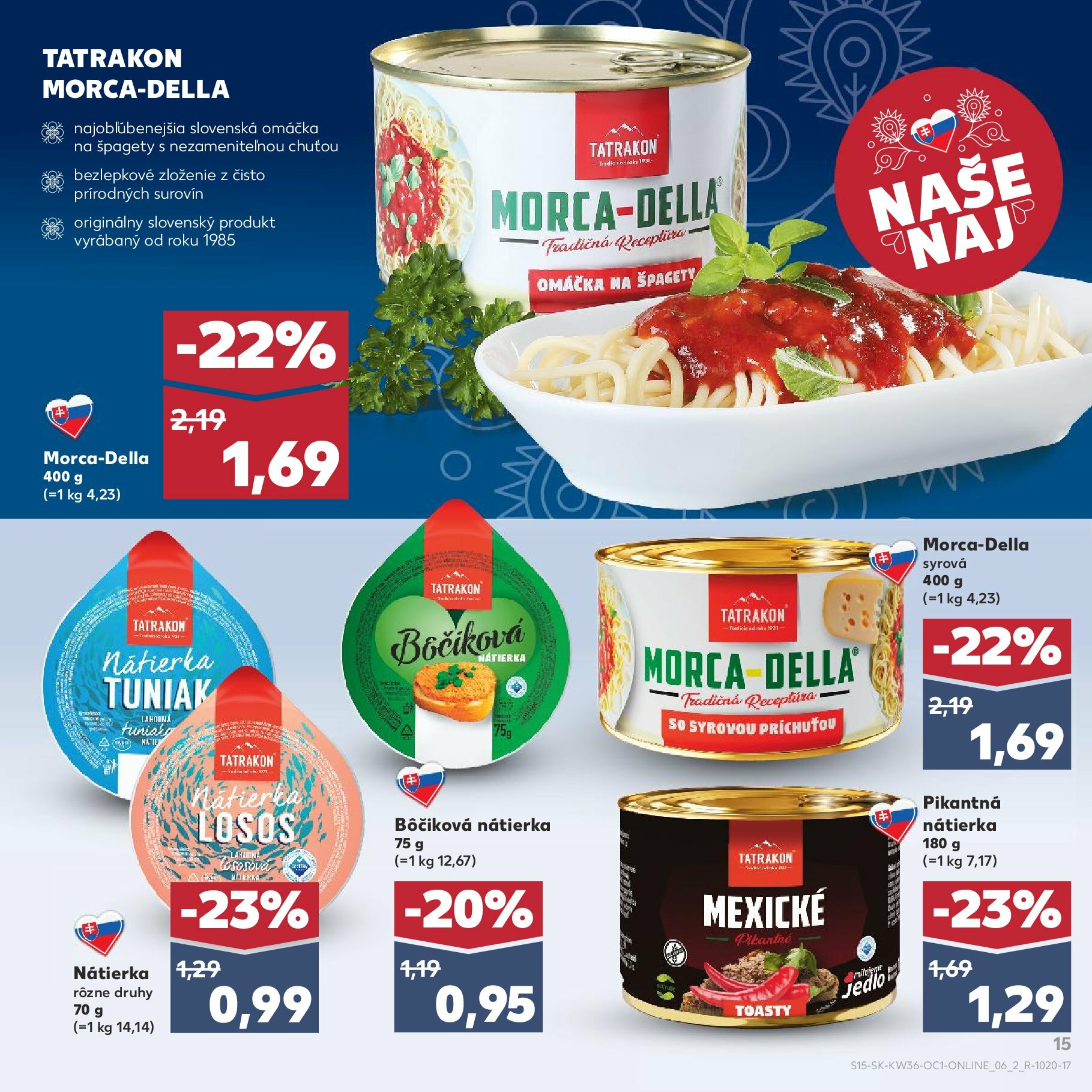 kaufland - Leták Kaufland - Z lásky k Slovensku platný od 01.09. do 30.09. - page: 15