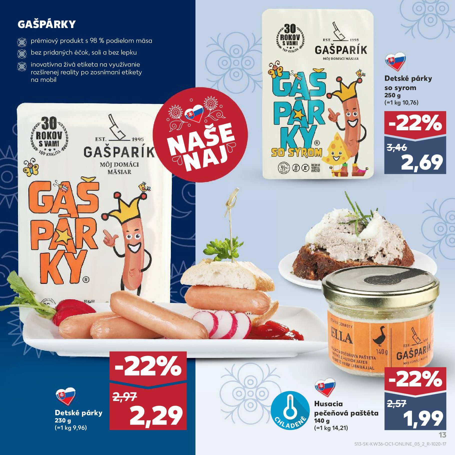 kaufland - Leták Kaufland - Z lásky k Slovensku platný od 01.09. do 30.09. - page: 13
