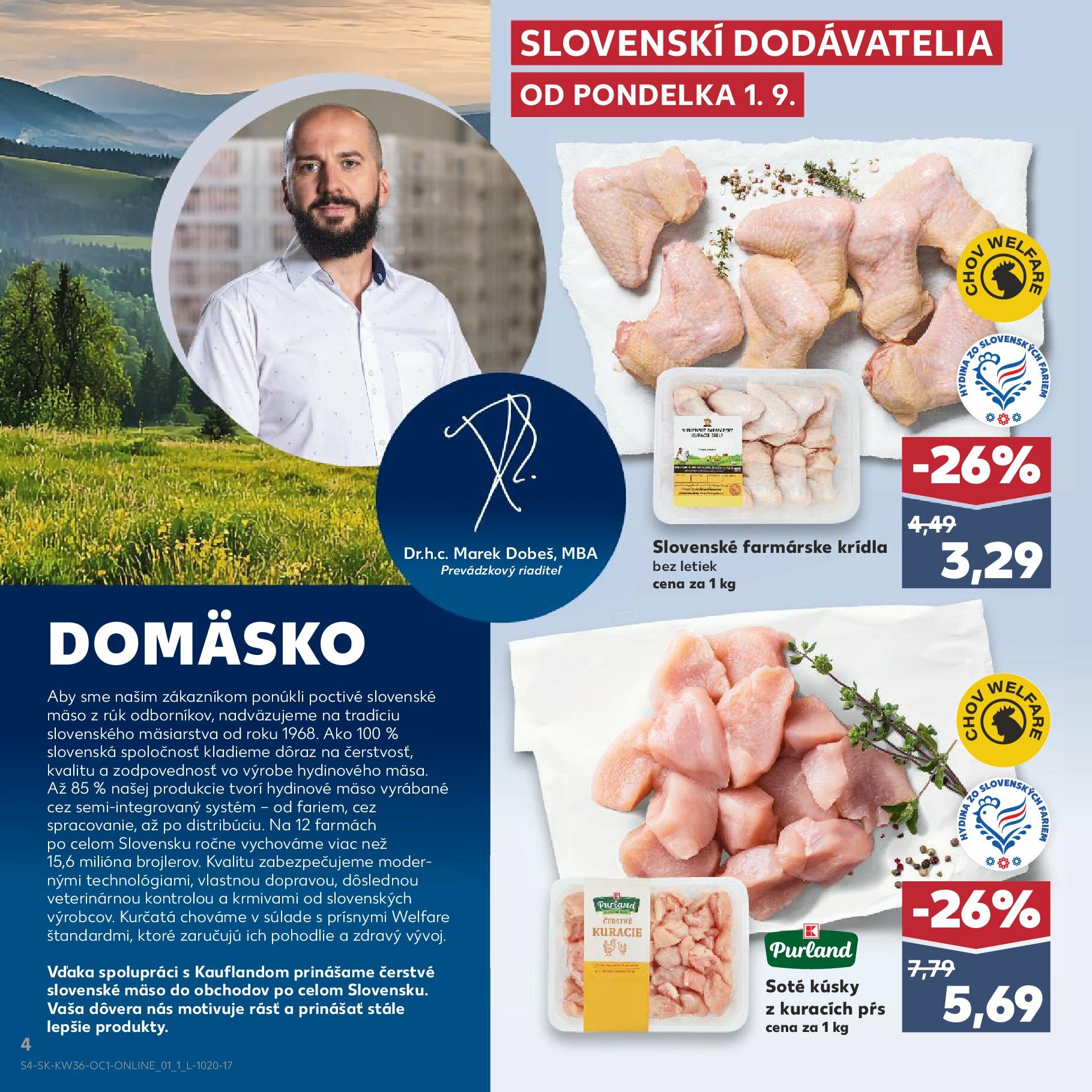 kaufland - Leták Kaufland - Z lásky k Slovensku platný od 01.09. do 30.09. - page: 4