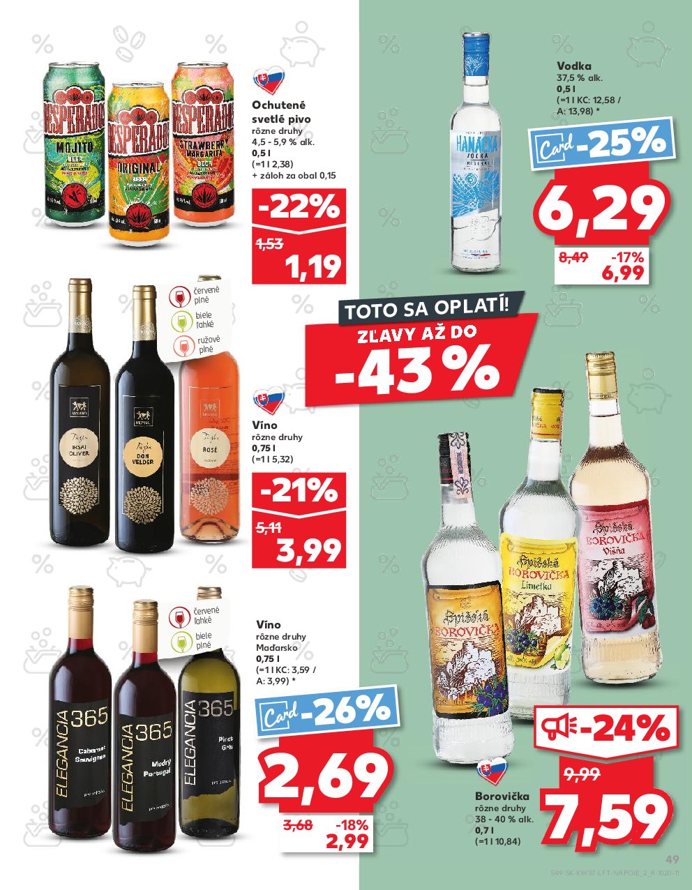kaufland - Leták Kaufland platný od 11.09. do 17.09. - page: 49