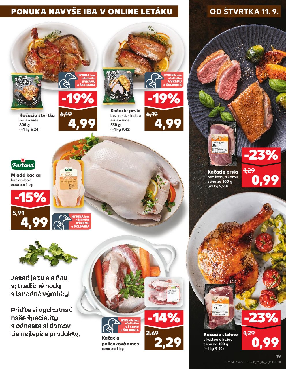 kaufland - Leták Kaufland platný od 11.09. do 17.09. - page: 19