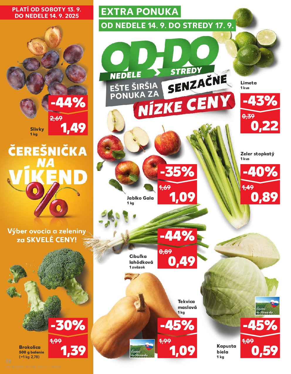 kaufland - Leták Kaufland platný od 11.09. do 17.09. - page: 72