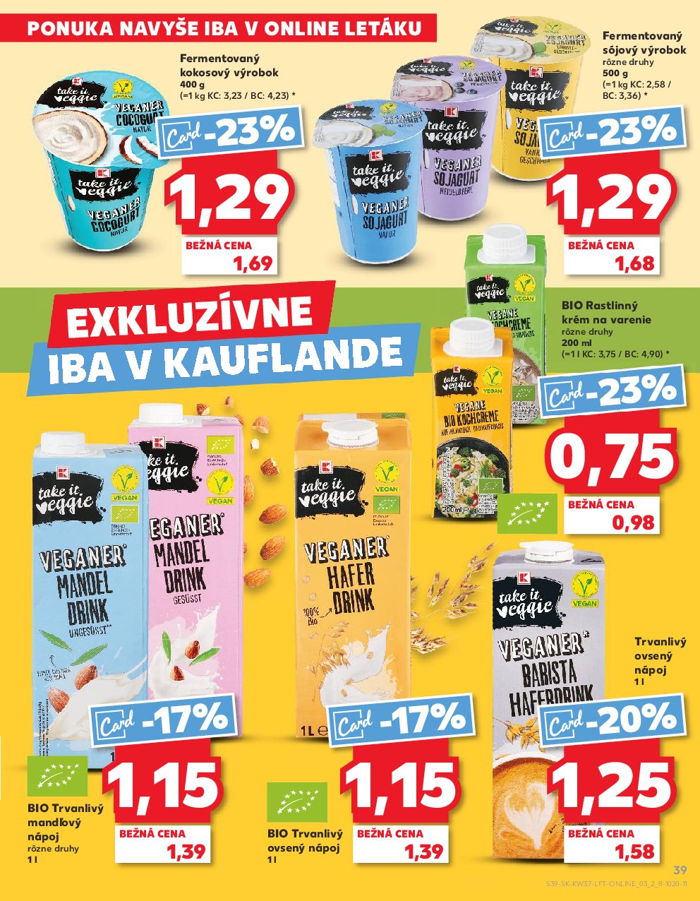 kaufland - Leták Kaufland platný od 11.09. do 17.09. - page: 39