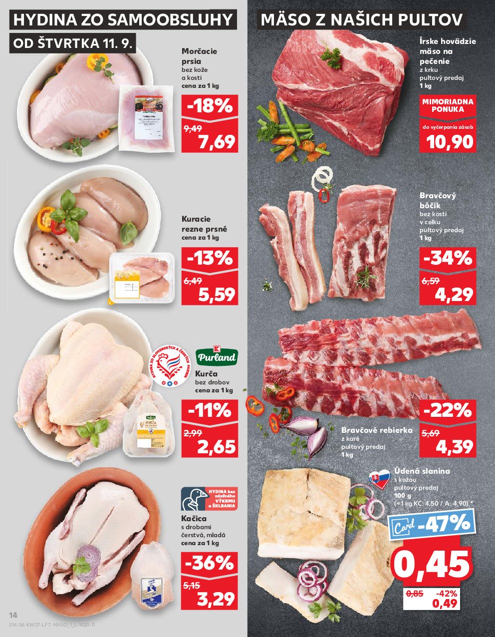 kaufland - Leták Kaufland platný od 11.09. do 17.09. - page: 14