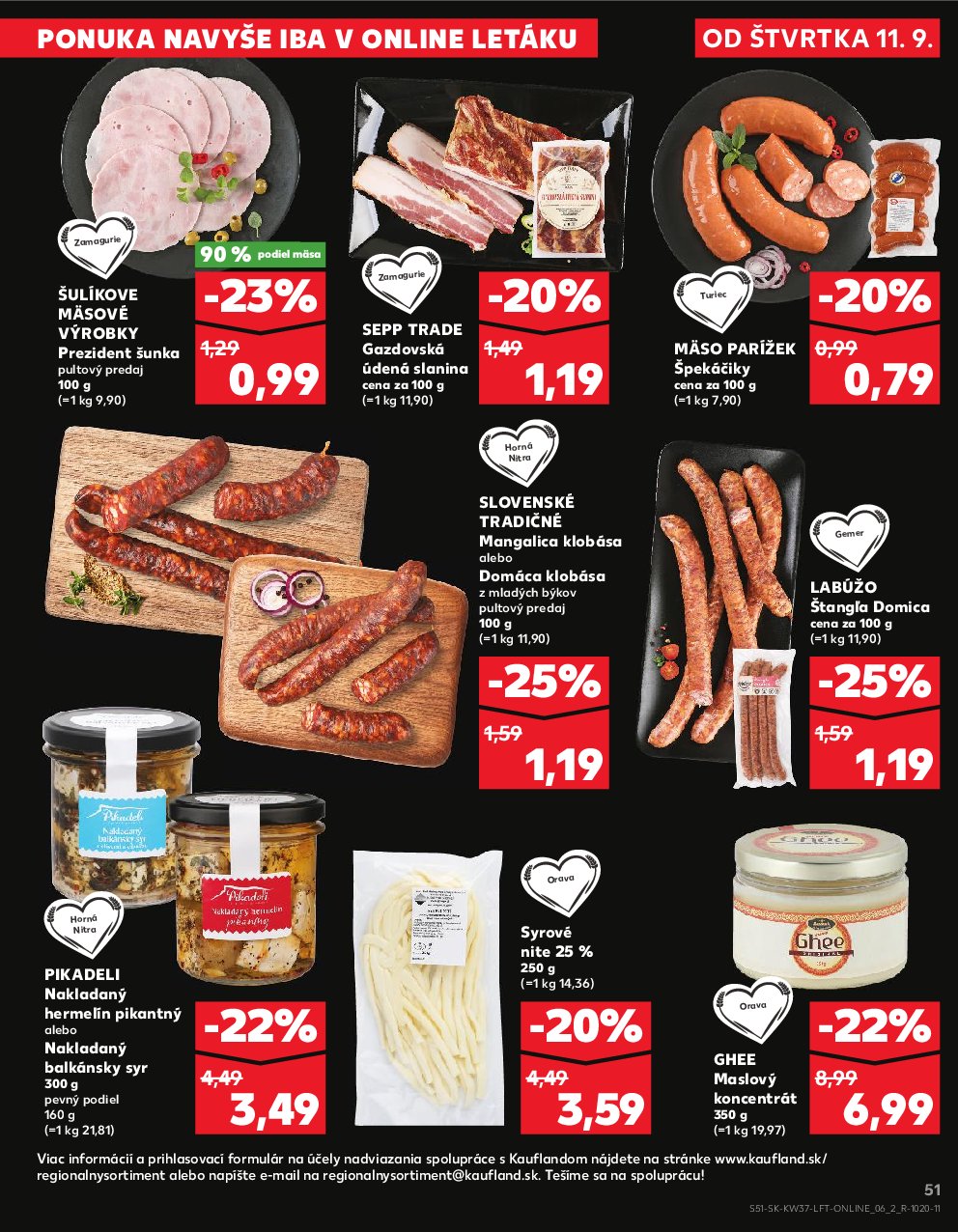 kaufland - Leták Kaufland platný od 11.09. do 17.09. - page: 51