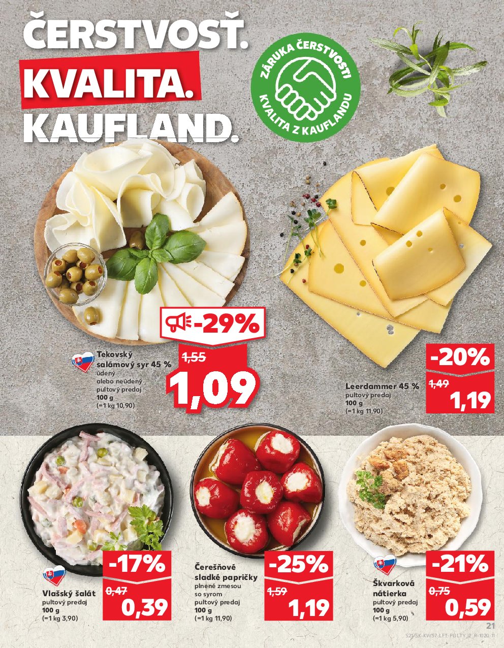 kaufland - Leták Kaufland platný od 11.09. do 17.09. - page: 21