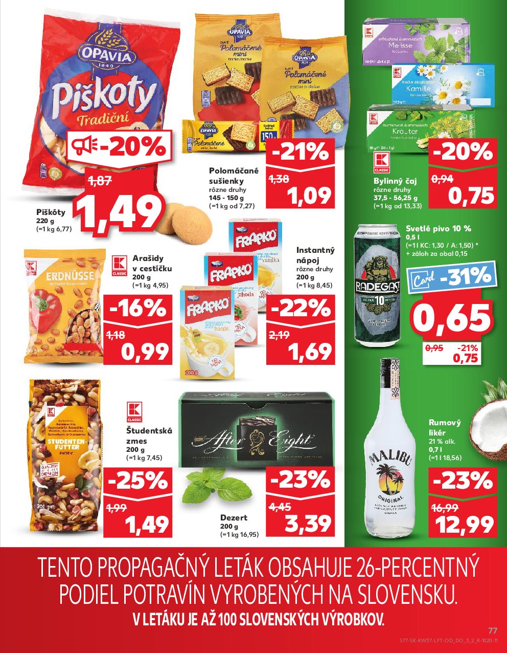 kaufland - Leták Kaufland platný od 11.09. do 17.09. - page: 77