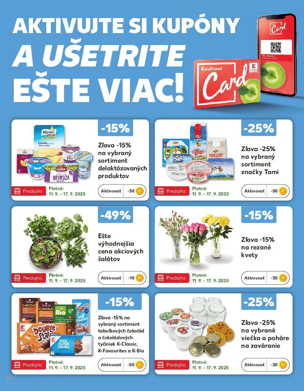 kaufland - Leták Kaufland platný od 11.09. do 17.09. - page: 42