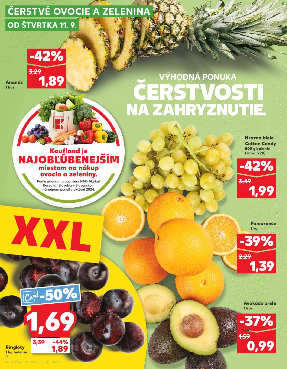 kaufland - Leták Kaufland platný od 11.09. do 17.09. - page: 4